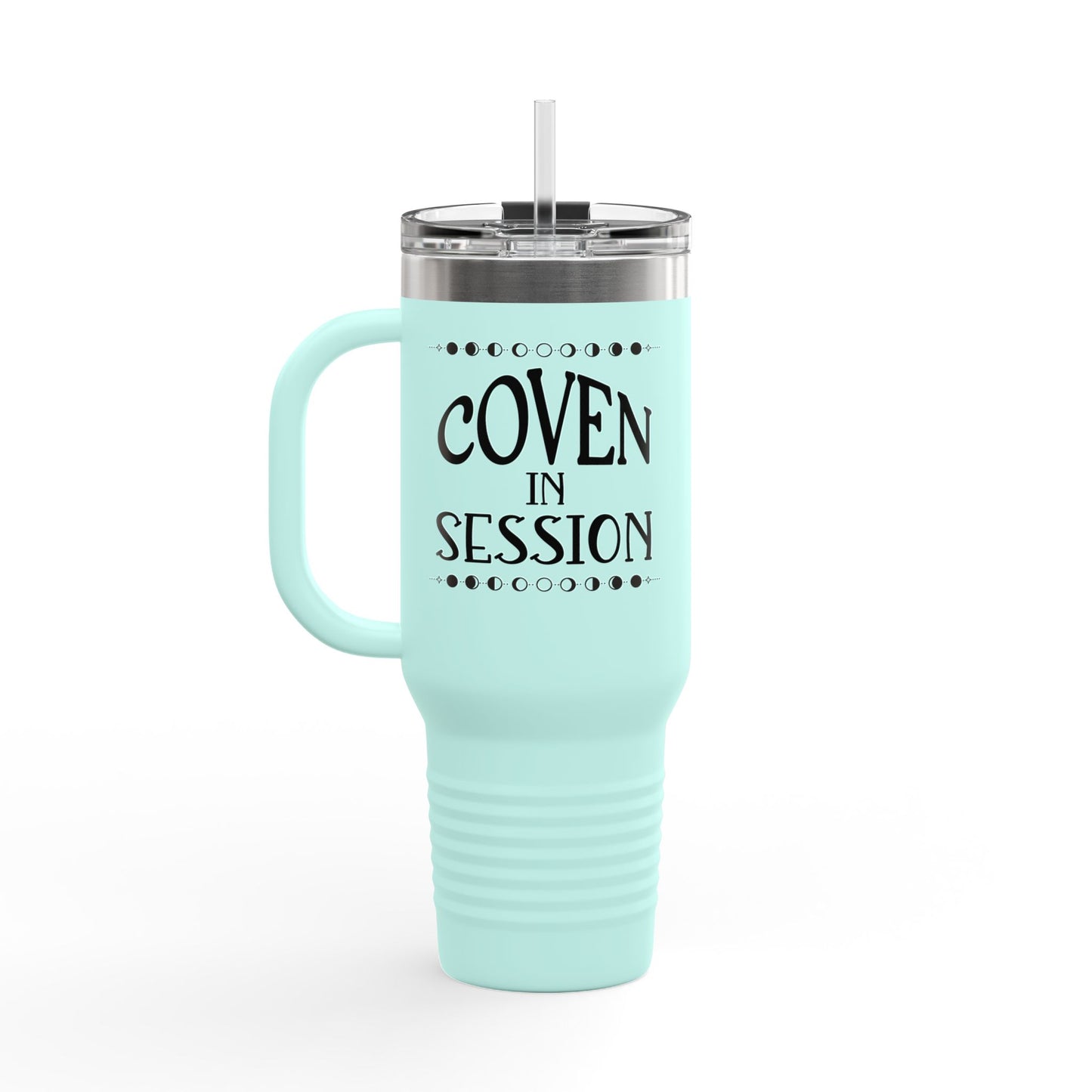 Coven Tumbler: "Crystal Witch" Insulated Travel Mug, 40oz