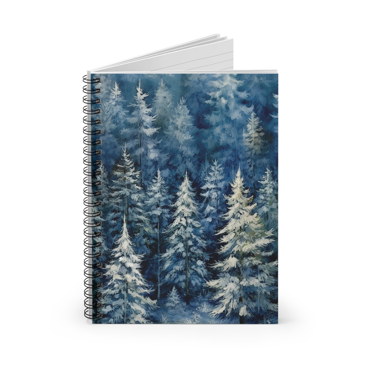 Winter Forest Spiralbound Notebook