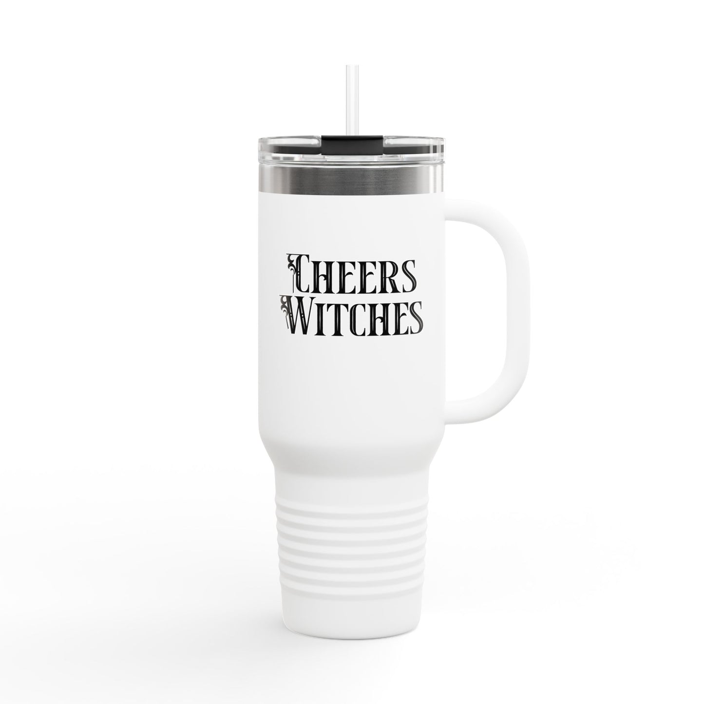 Witchy Tumbler: "Coven Goals and Cheers Witches" Insulated Travel Mug, 40oz