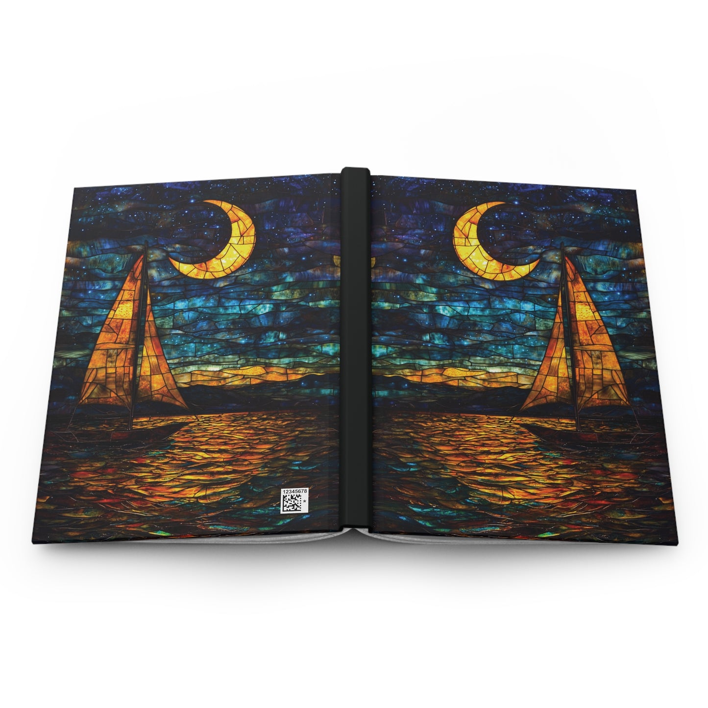 Night Sailing Hardcover Journal