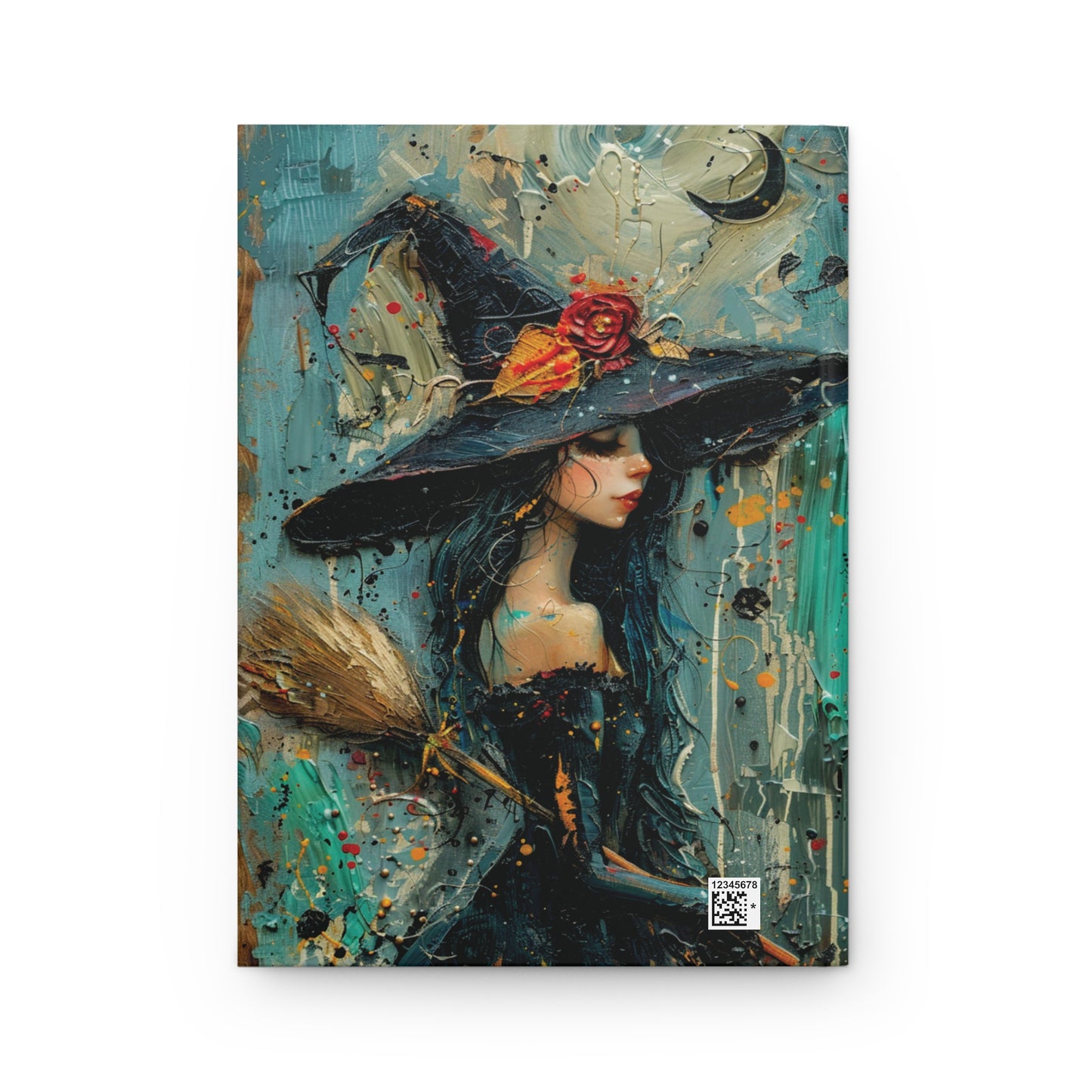 Witch Themed Hardcover Journal
