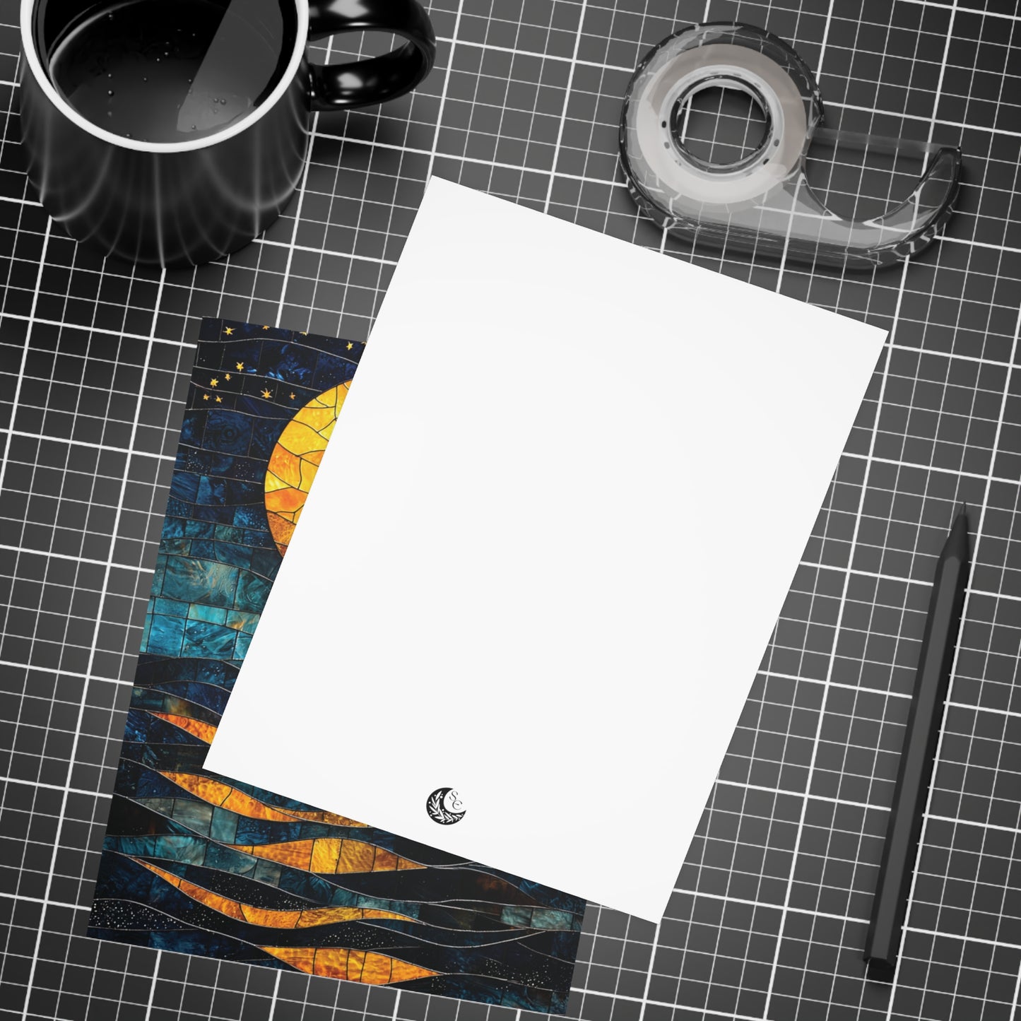 Crescent Moon Reflection Postcard Pack