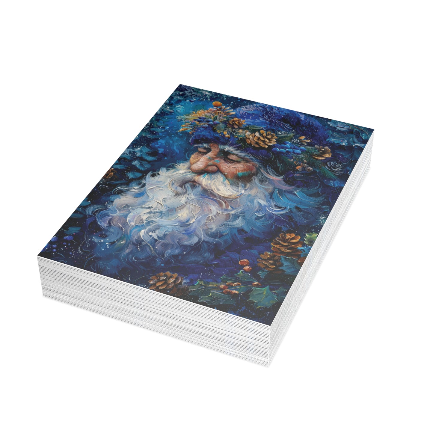 Father Winter Holiday Postcard Pack