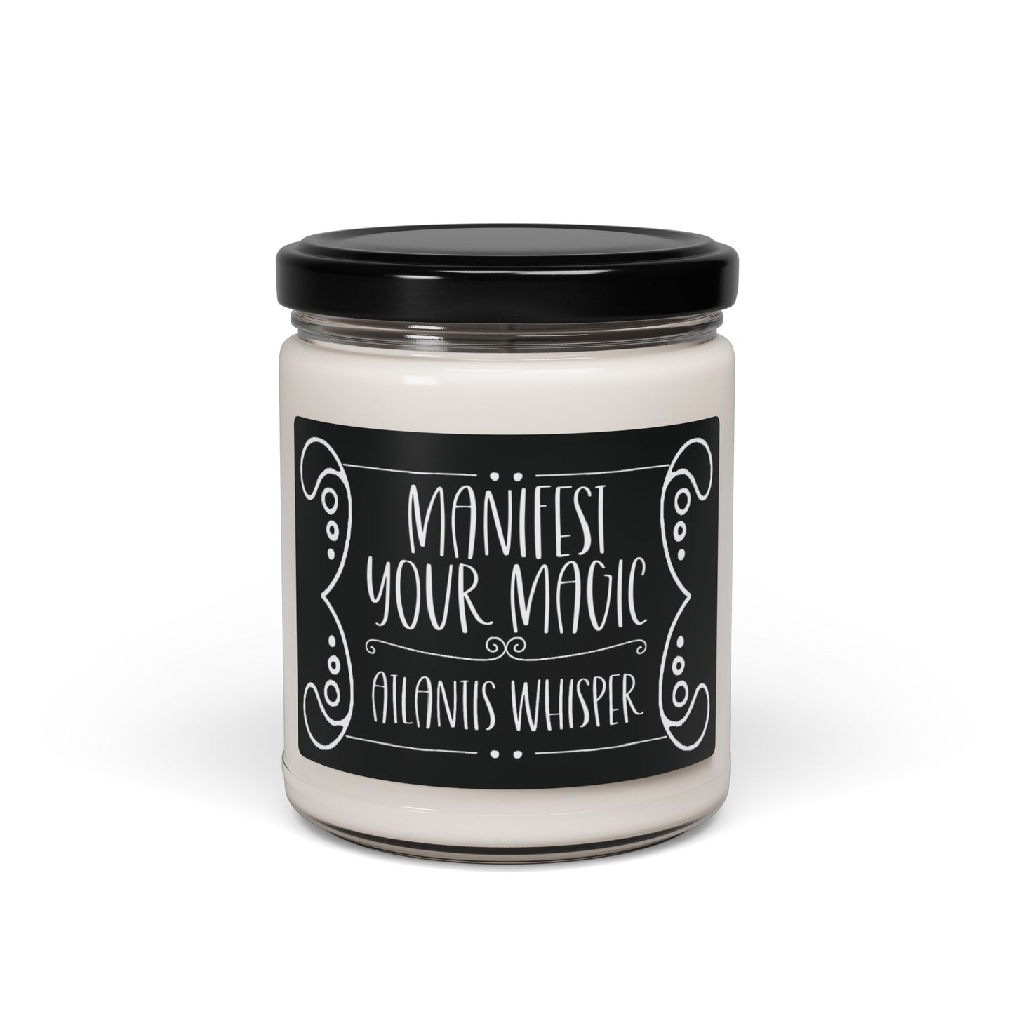 Witchy Candle "Manifest your magic" Scented and Unscented Options 9oz Soy Wax
