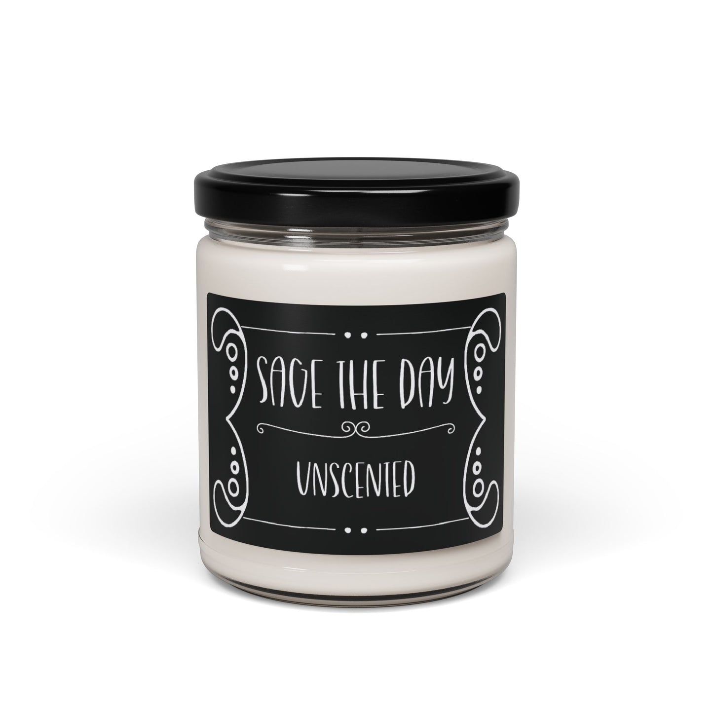Witchy Candle "Sage the day" Scented and Unscented Options 9oz Soy Wax