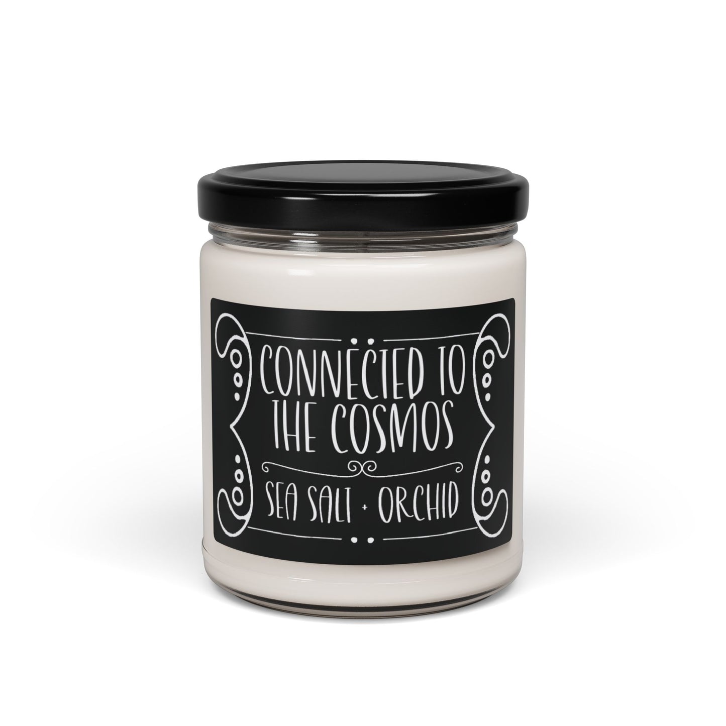 Spiritual Candle "Connected to the cosmos" Scented and Unscented Options 9oz Soy Wax