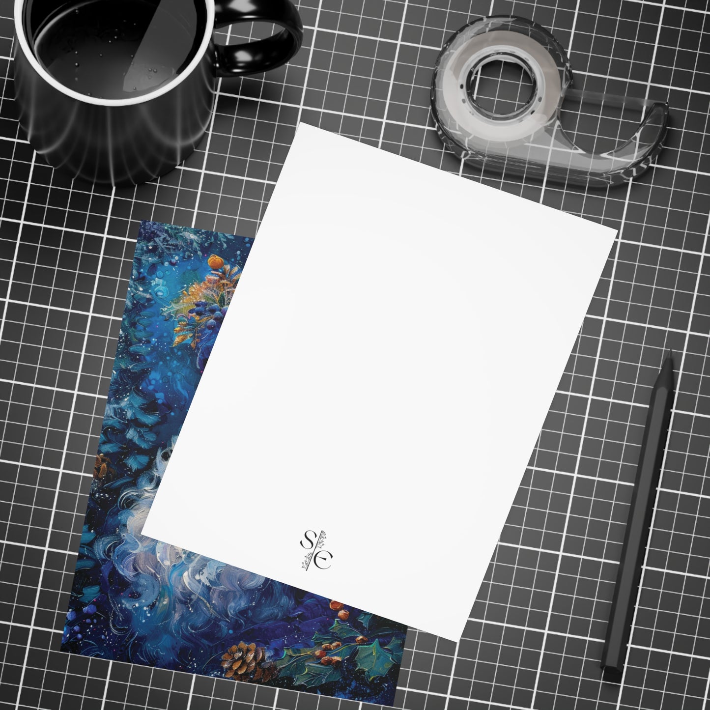 Father Winter Holiday Postcard Pack