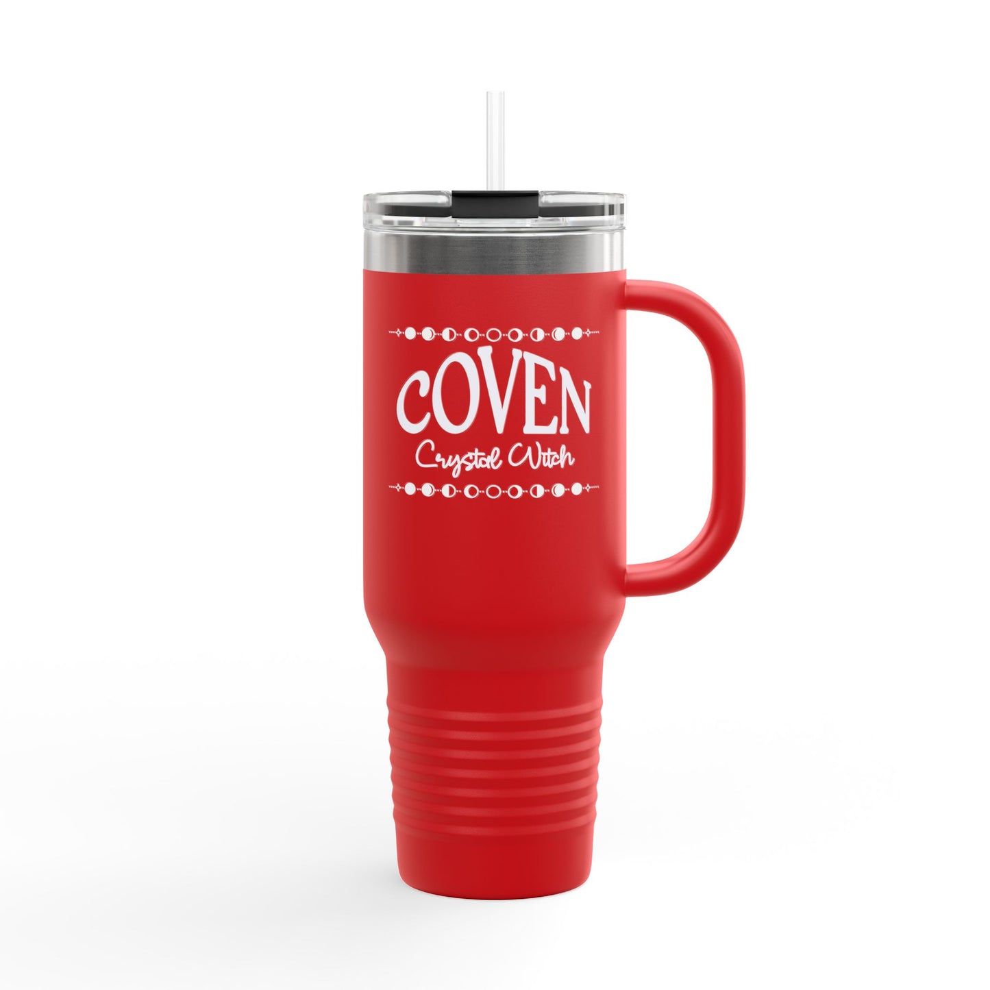 Coven Tumbler: "Crystal Witch" Insulated Travel Mug, 40oz