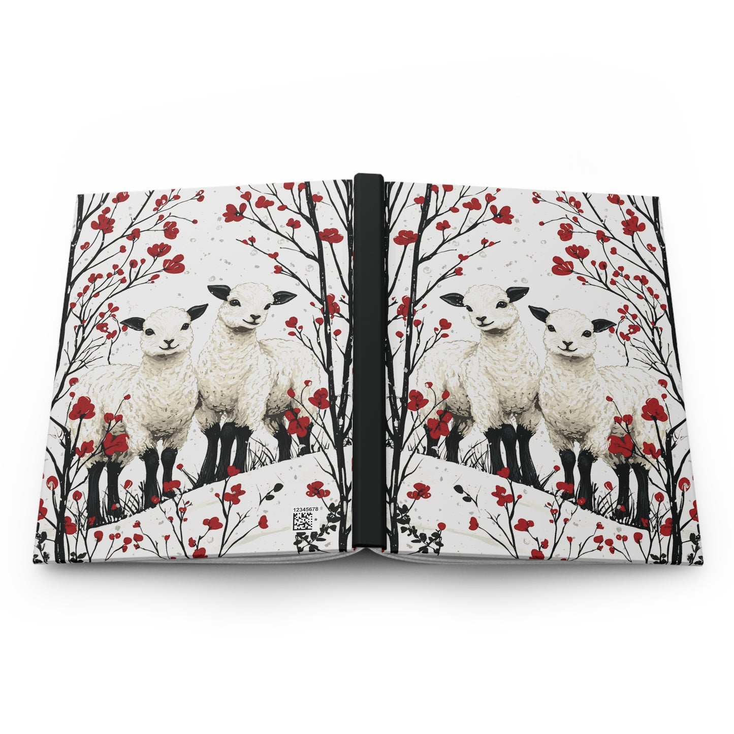 Imbolc Sheep Hardcover Journal
