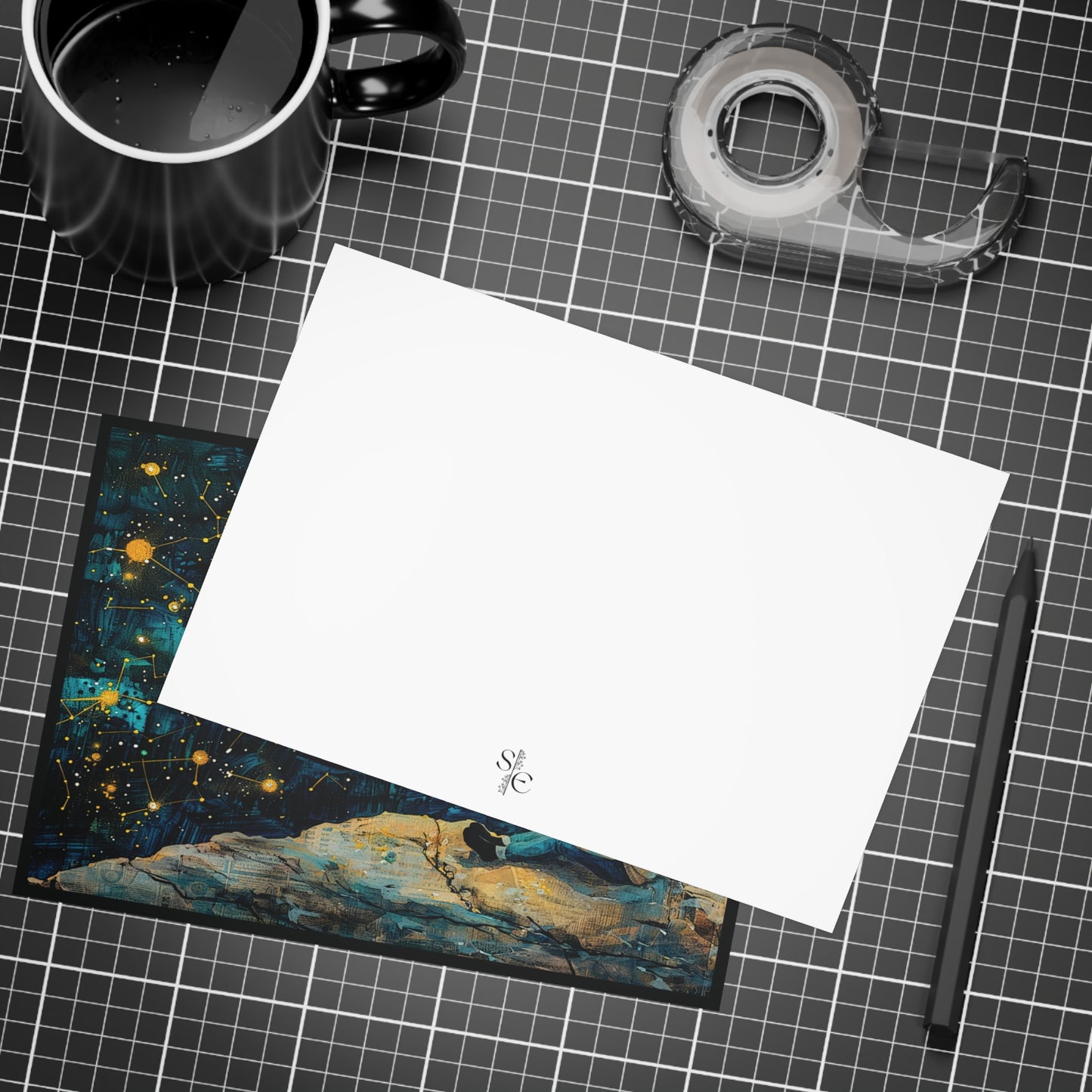 Night Constellation Postcard Pack