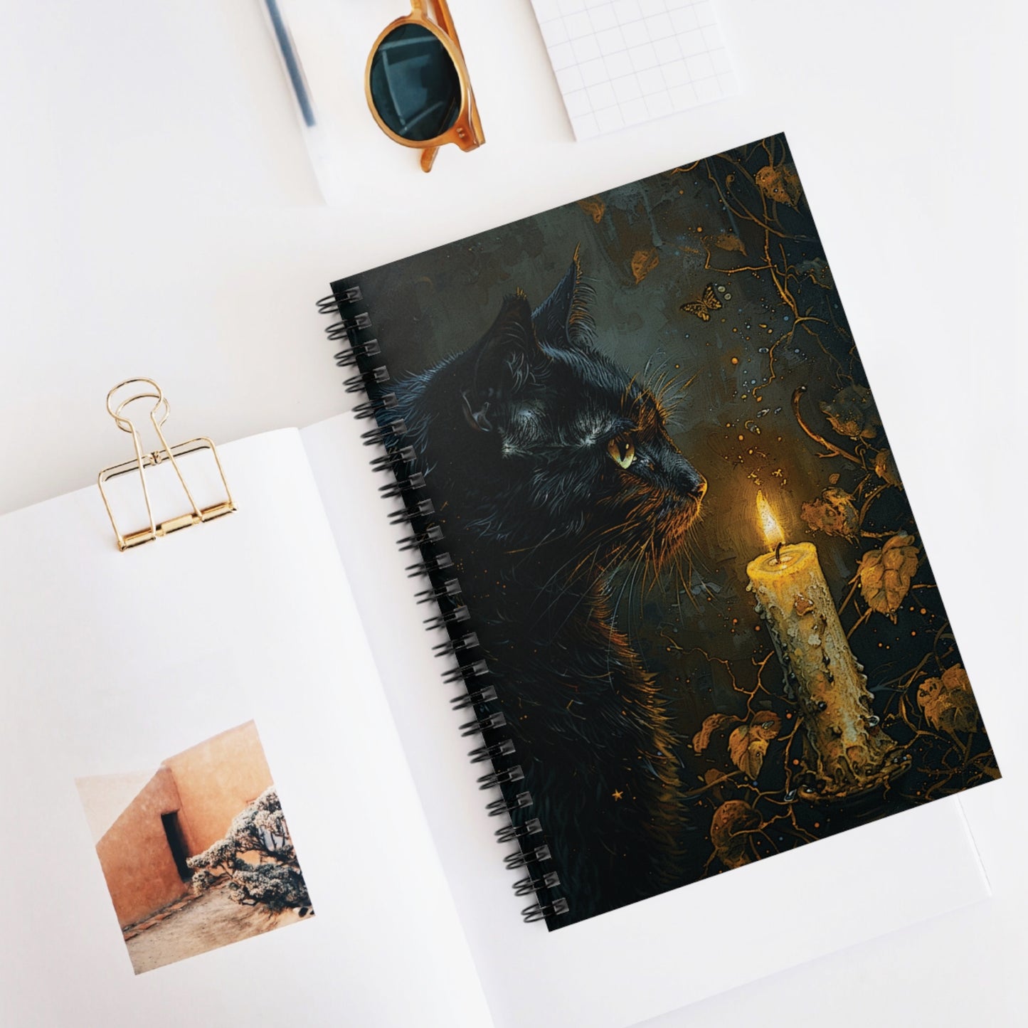 Magical Cat Spiralbound Notebook
