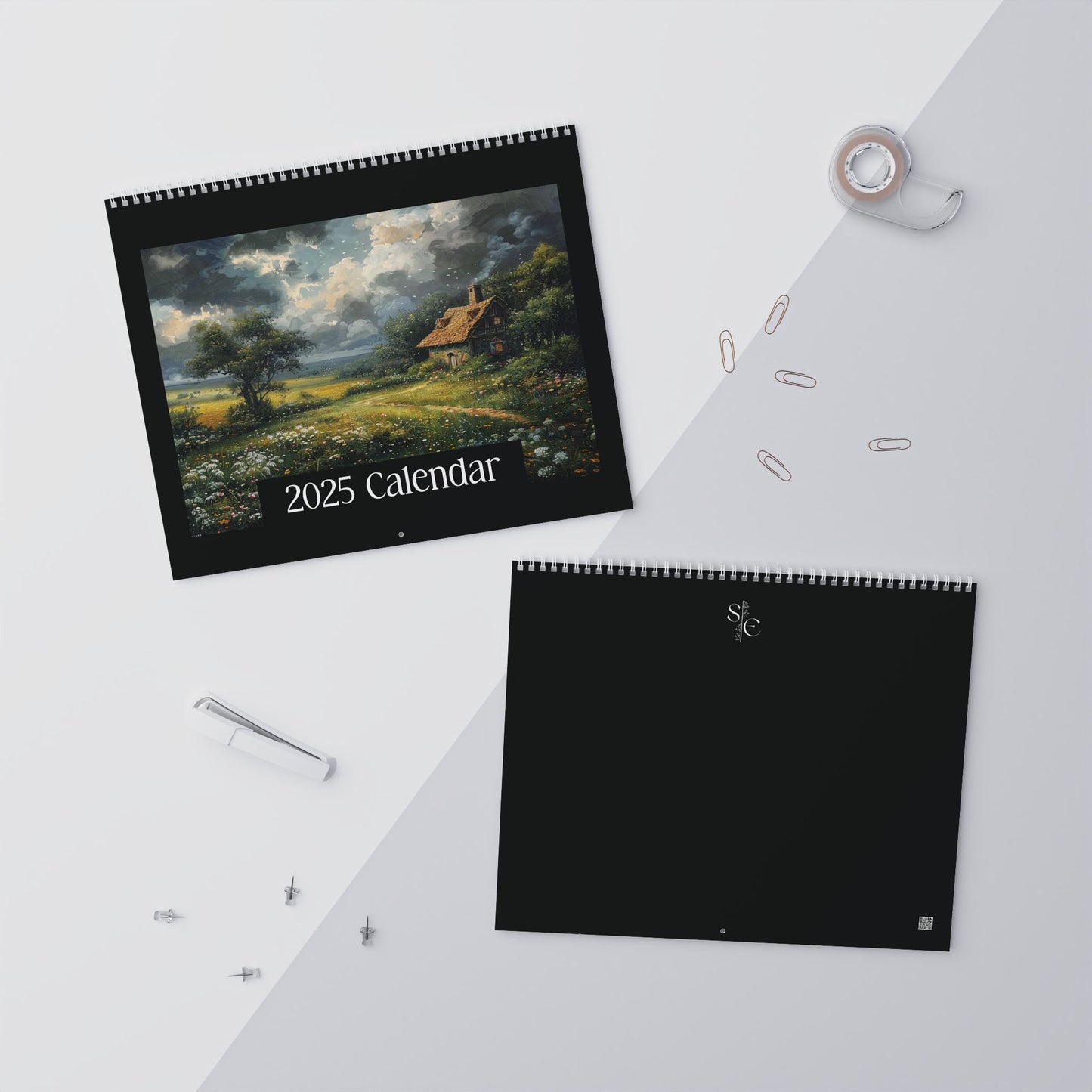 2025 Seasons of Cottages Wall Calendar