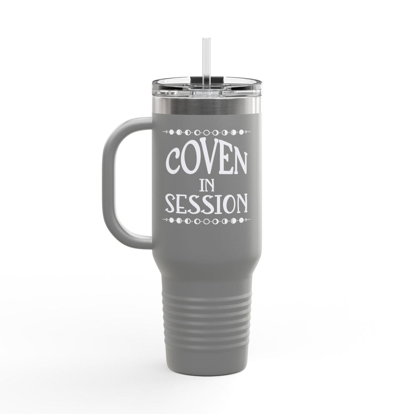 Coven Tumbler: "Crystal Witch" Insulated Travel Mug, 40oz