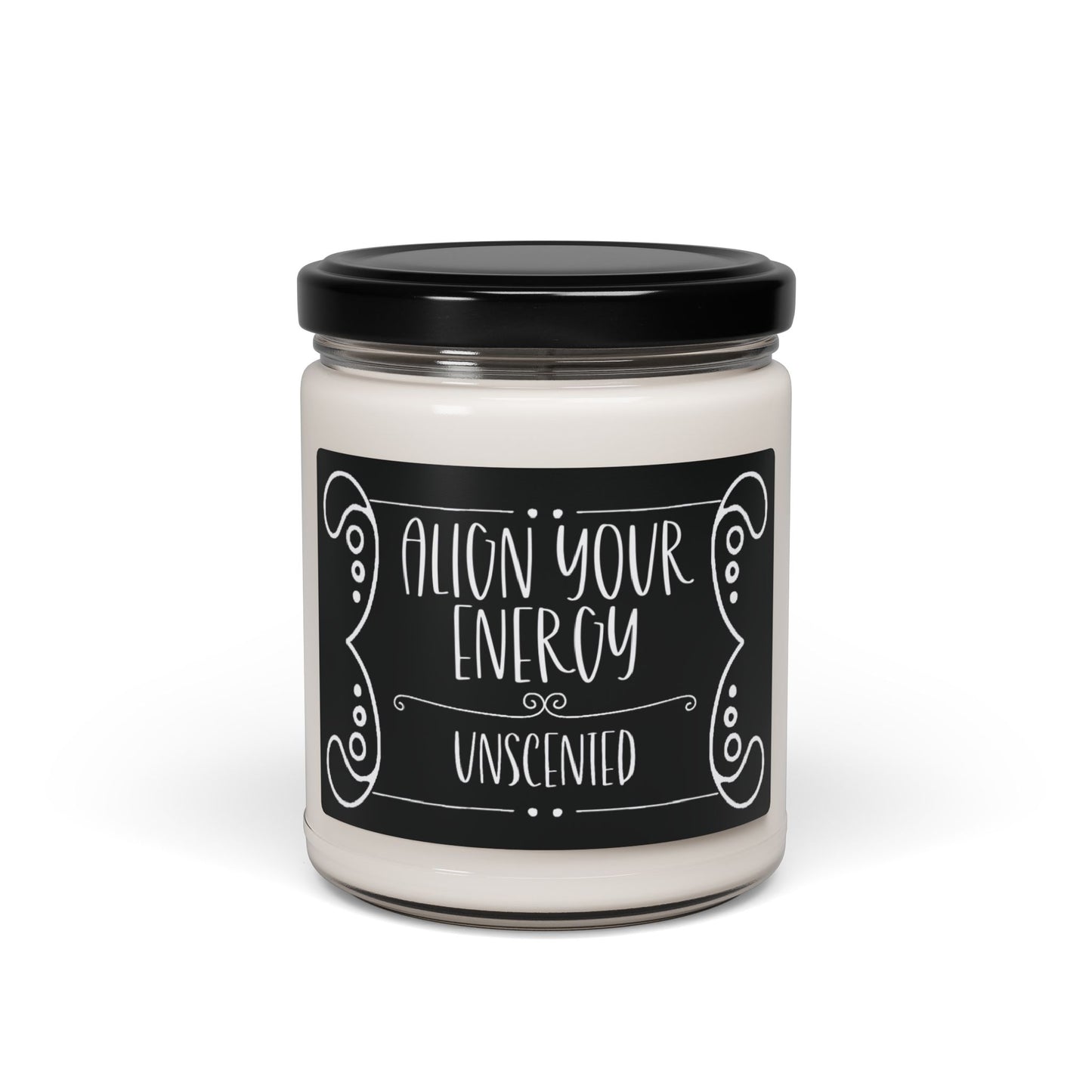 Spiritual Candle "Align your energy" Scented and Unscented Options 9oz Soy Wax