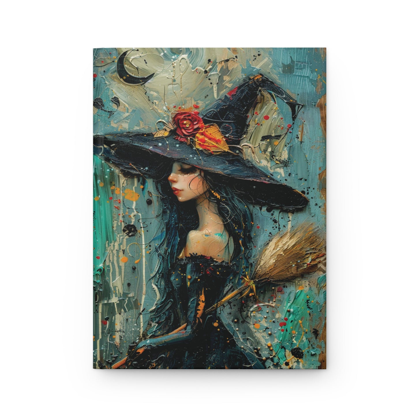 Witch Themed Hardcover Journal