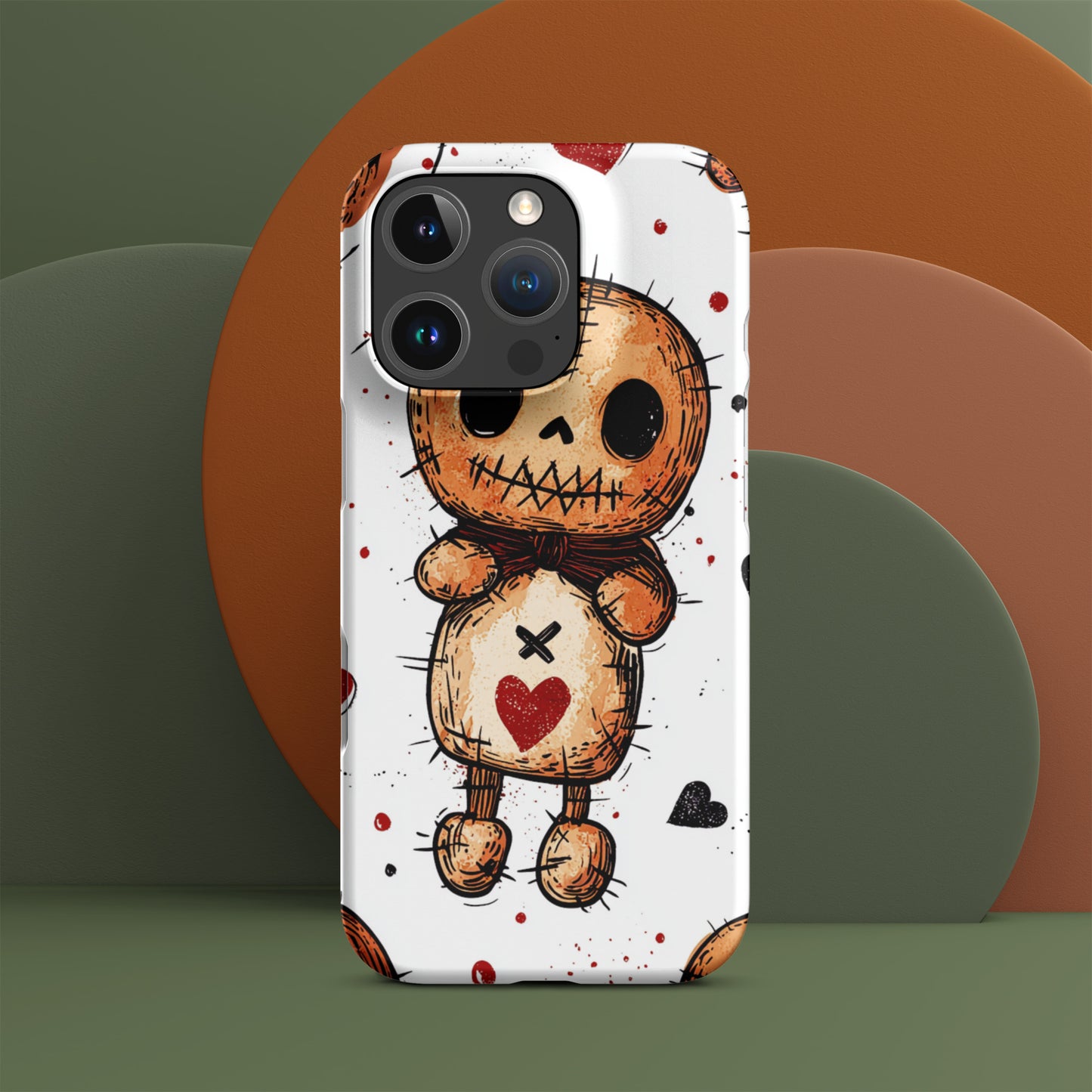 Voodoo Doll Valentine Heart Snap case for iPhone®