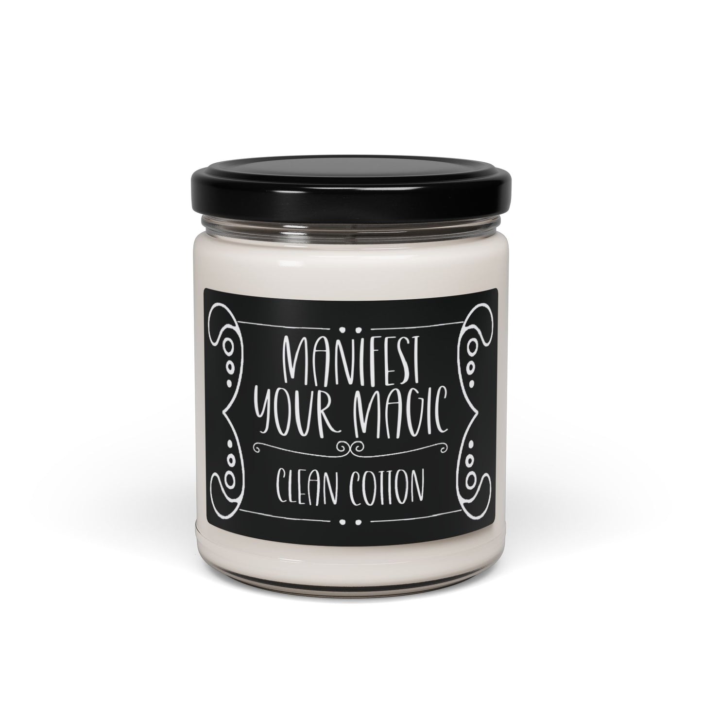 Witchy Candle "Manifest your magic" Scented and Unscented Options 9oz Soy Wax