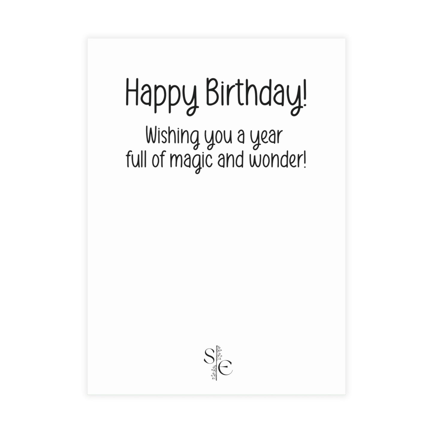 Magical Birthday Witchy Postcard Pack