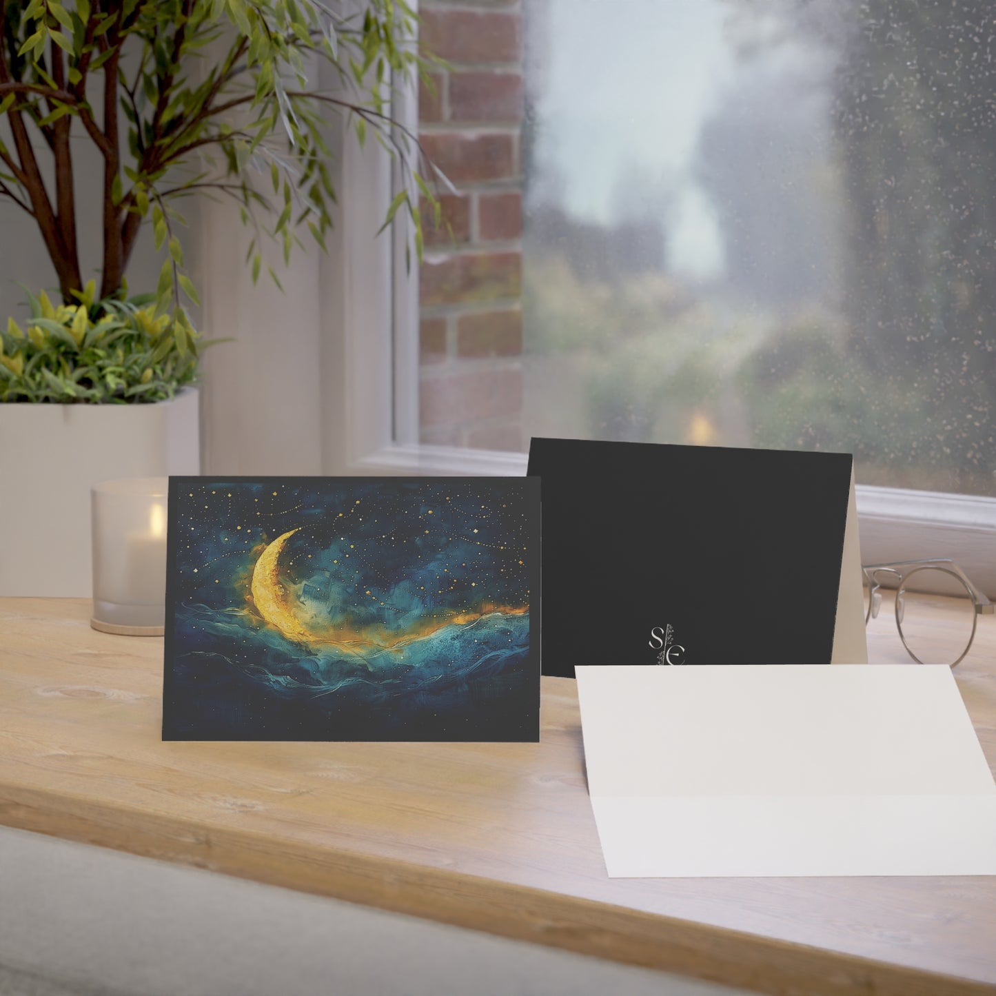 Lunar Dream Greeting Card