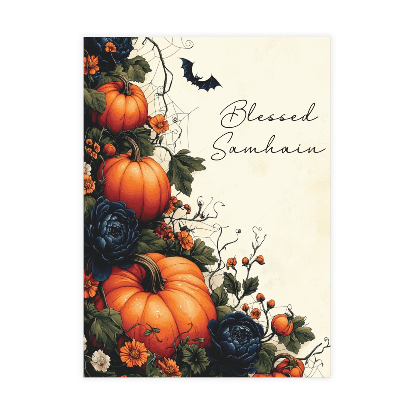 Blessed Samhain Sabbat Postcard