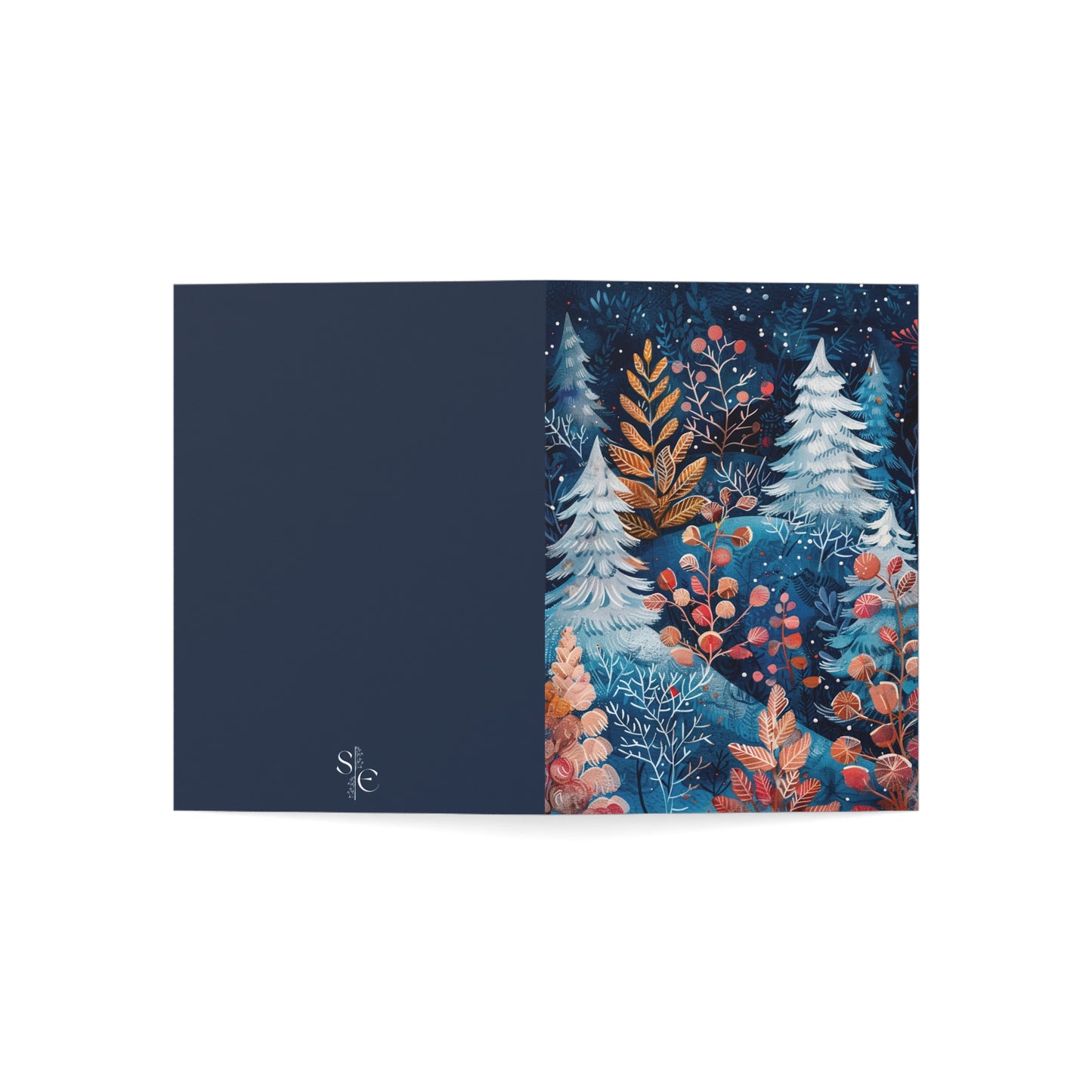 Winter Holiday Greeting Card