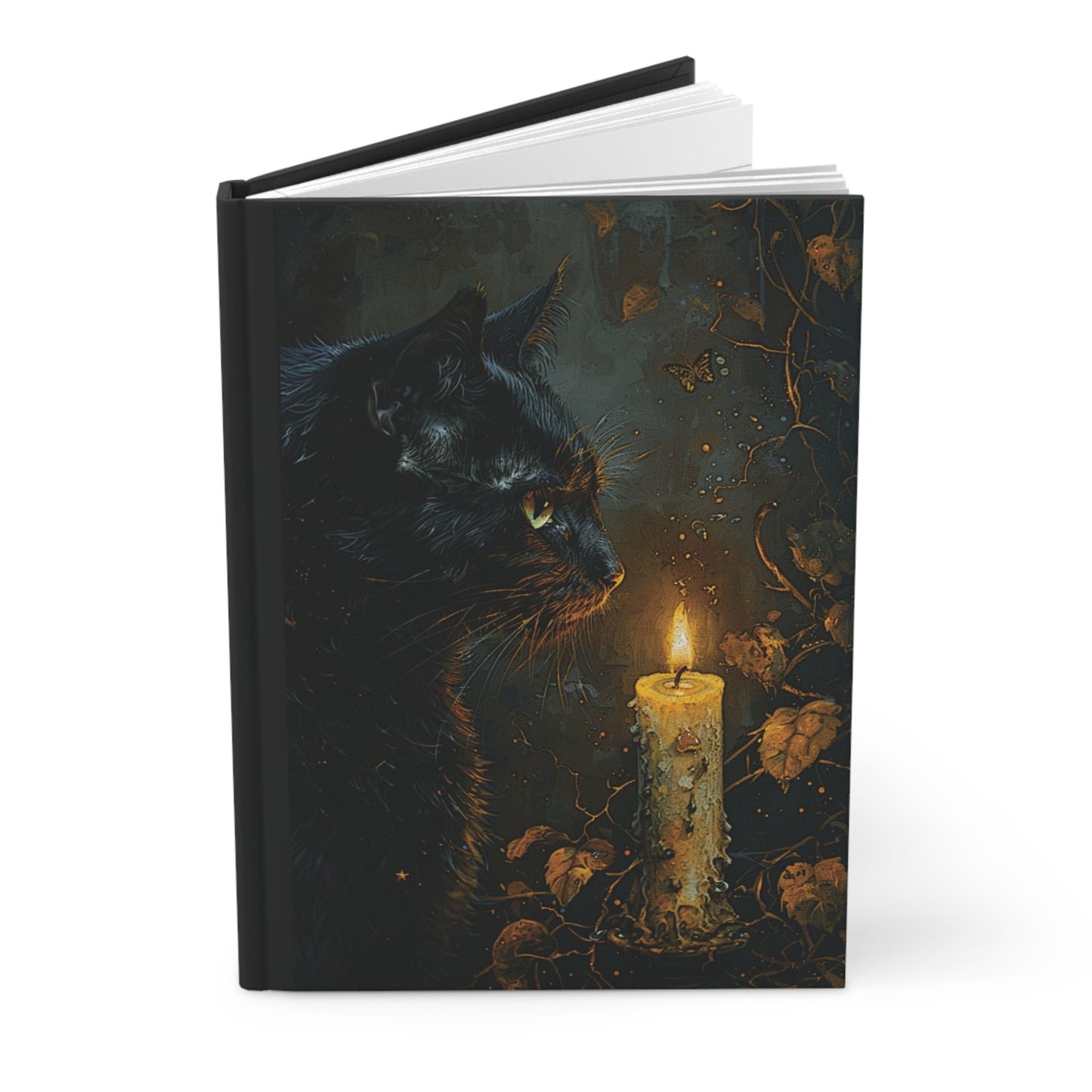 Magical Cat Hardcover Journal