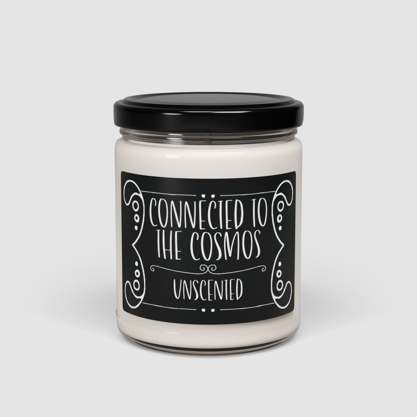 Spiritual Candle "Connected to the cosmos" Scented and Unscented Options 9oz Soy Wax