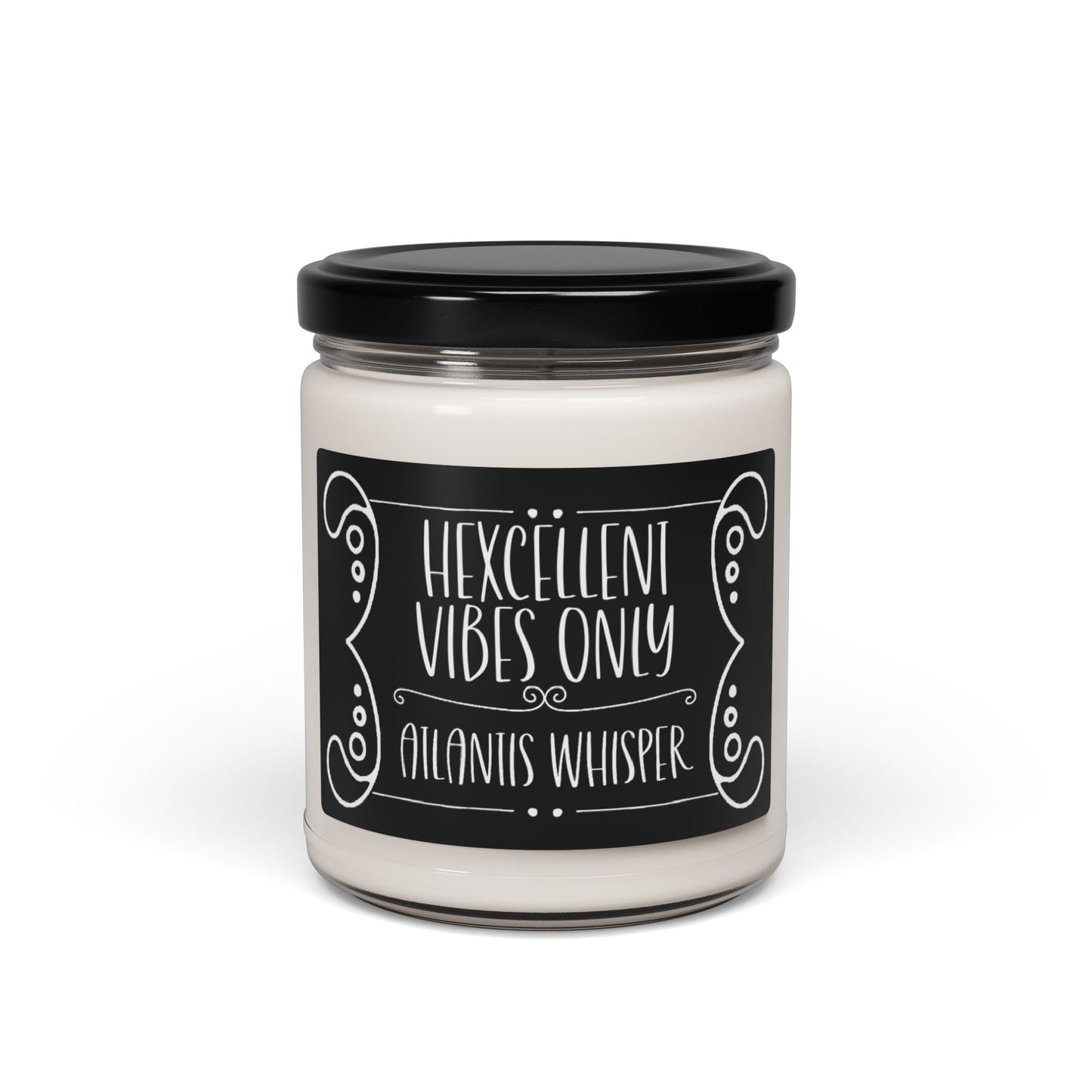 Funny Witchy Candle "Hexcellent vibes only" Scented and Unscented Options 9oz Soy Wax