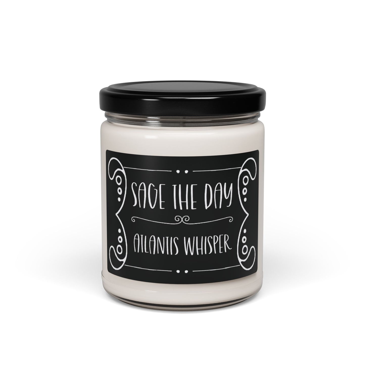 Witchy Candle "Sage the day" Scented and Unscented Options 9oz Soy Wax
