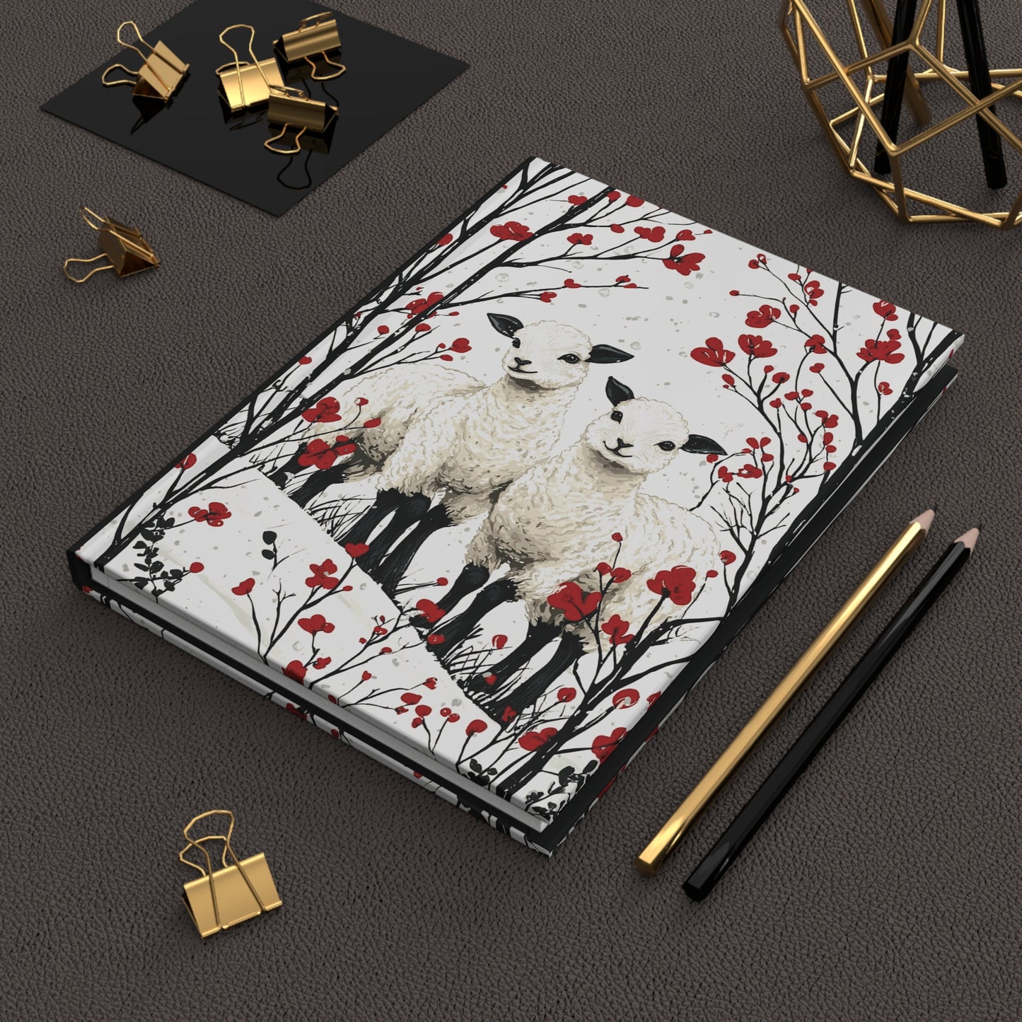 Imbolc Sheep Hardcover Journal