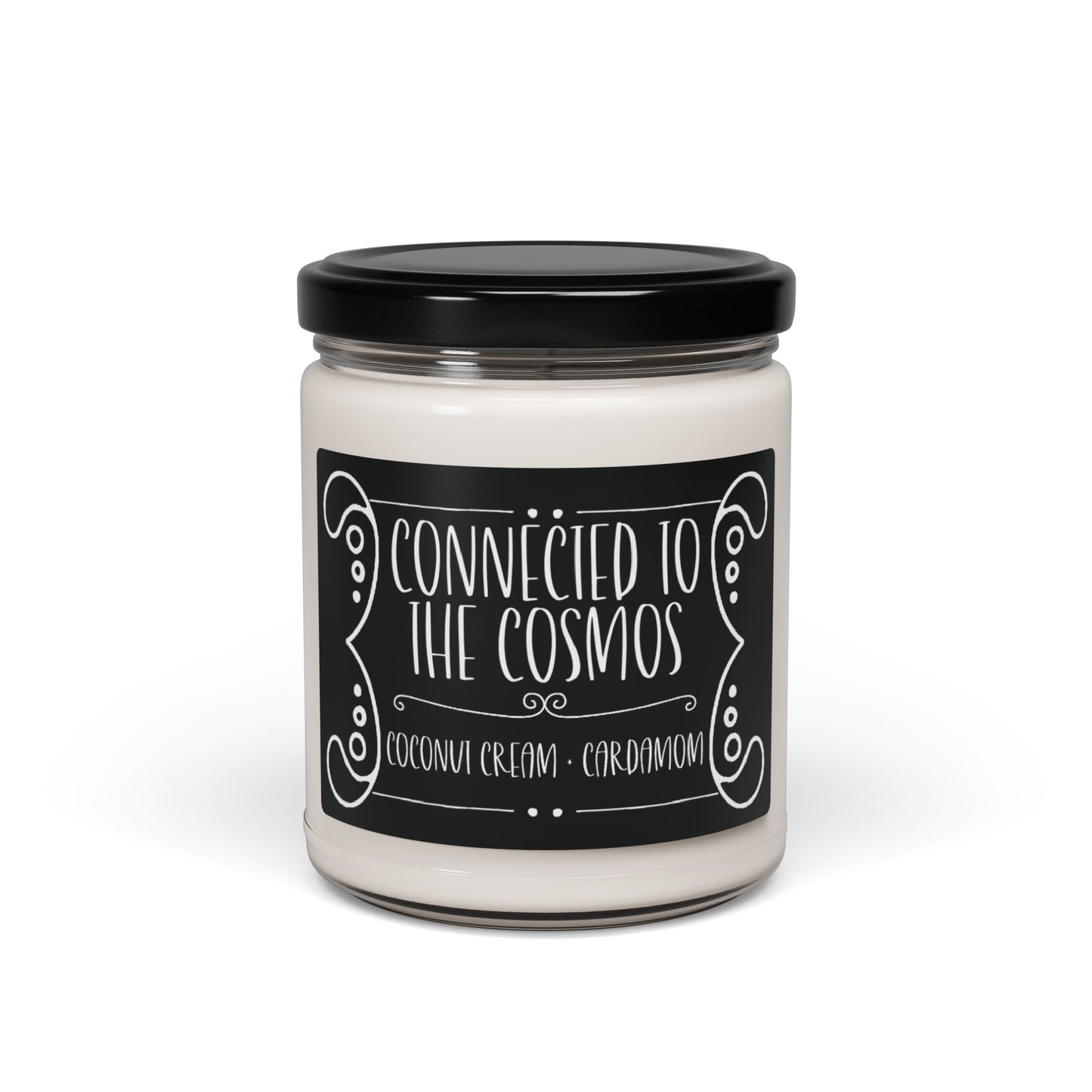 Spiritual Candle "Connected to the cosmos" Scented and Unscented Options 9oz Soy Wax