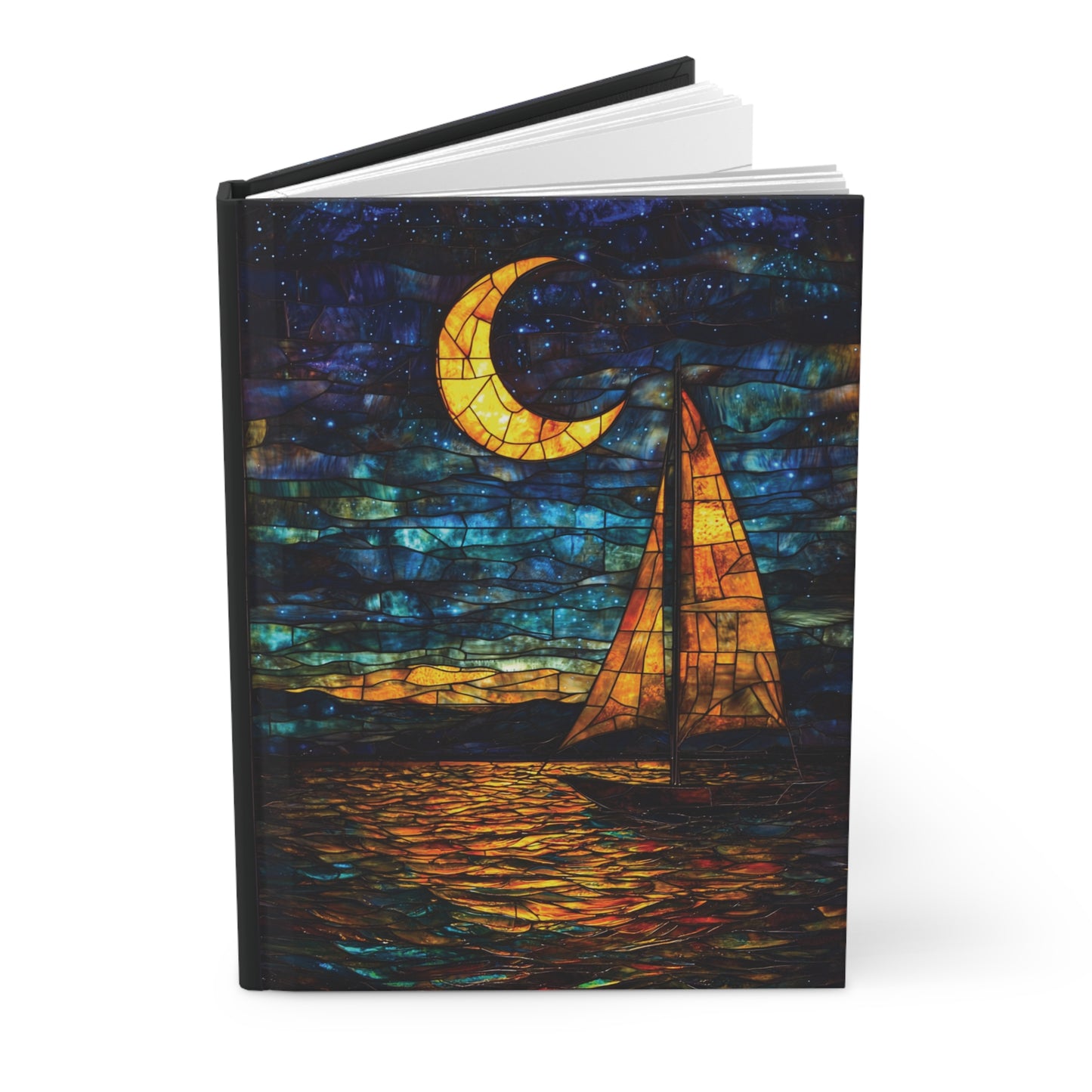 Night Sailing Hardcover Journal
