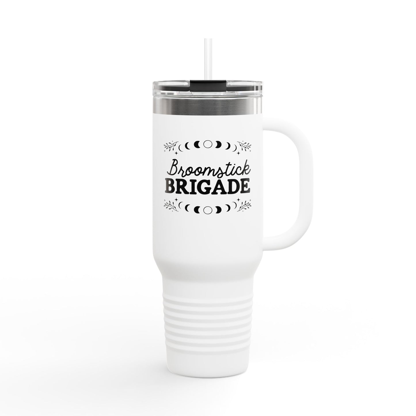 Sippin' with my Coven Bachelorette Tumbler: "Broomstick Brigade" Insulated Travel Mug, 40oz