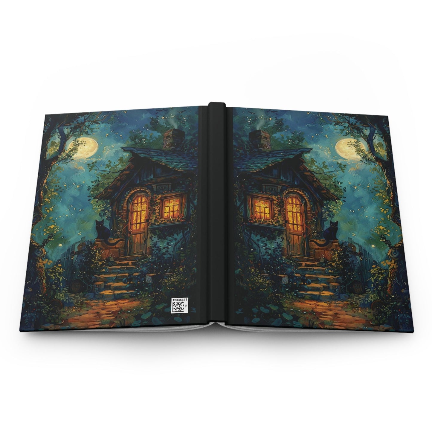 Witch Cottage Hardcover Journal