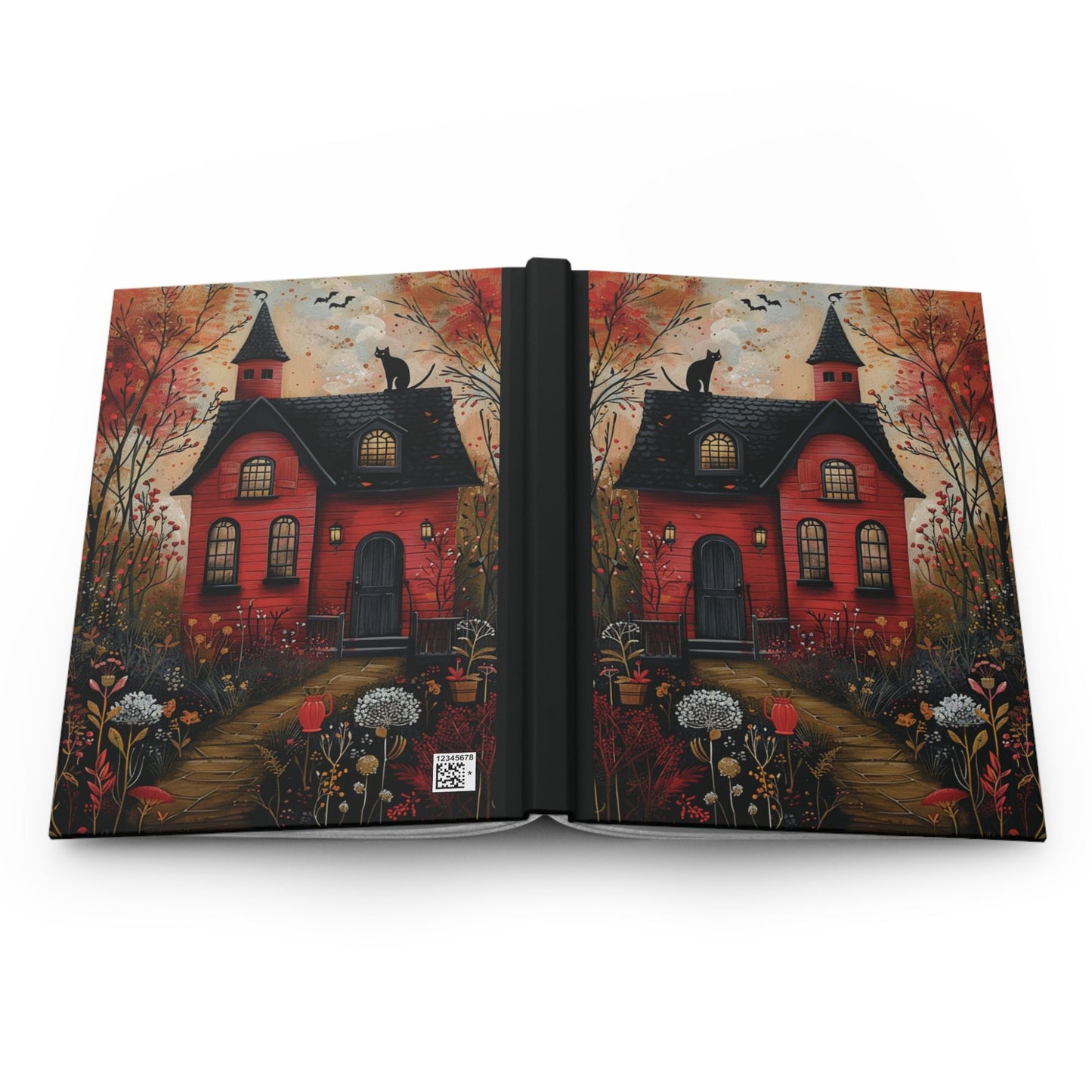 Whimsical Cottage Hardcover Journal