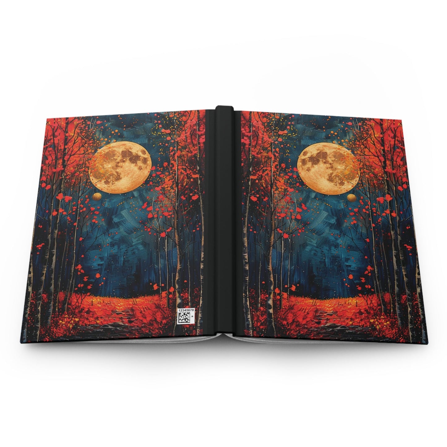 Autumn Full Moon Hardcover Journal