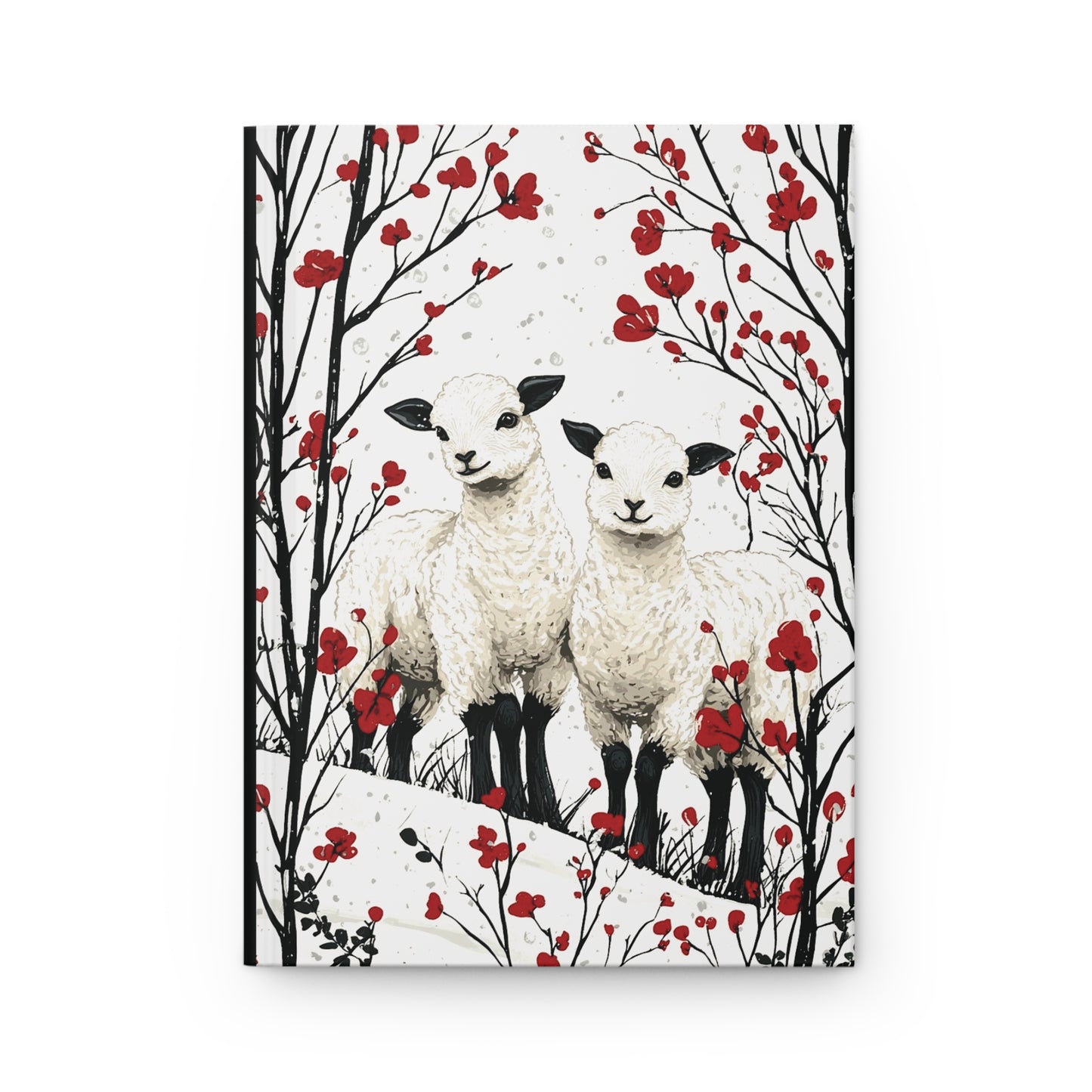 Imbolc Sheep Hardcover Journal