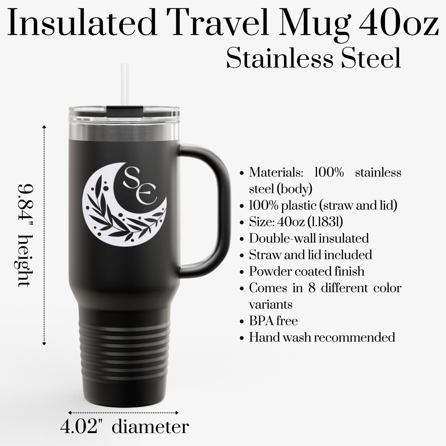 Deputy for Lady Karma - Insulated Travel Mug, 40oz