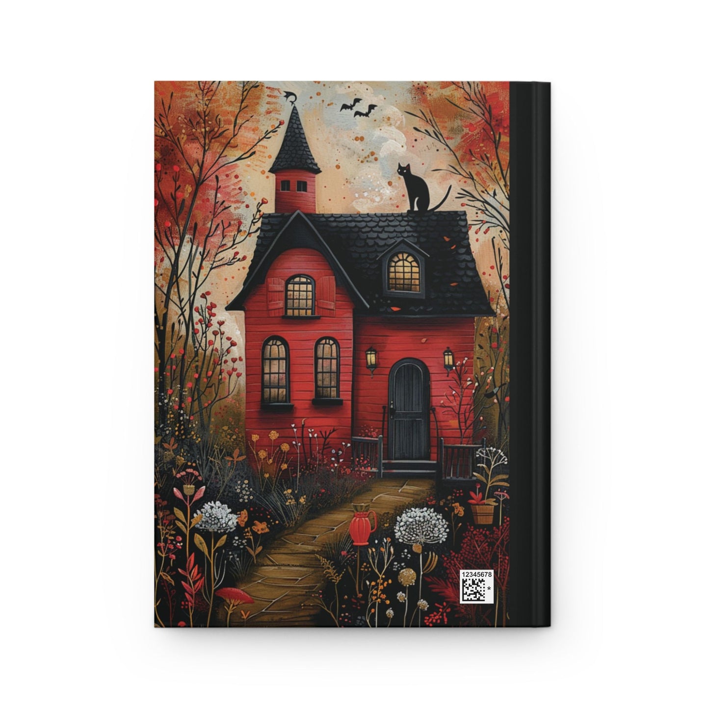 Whimsical Cottage Hardcover Journal