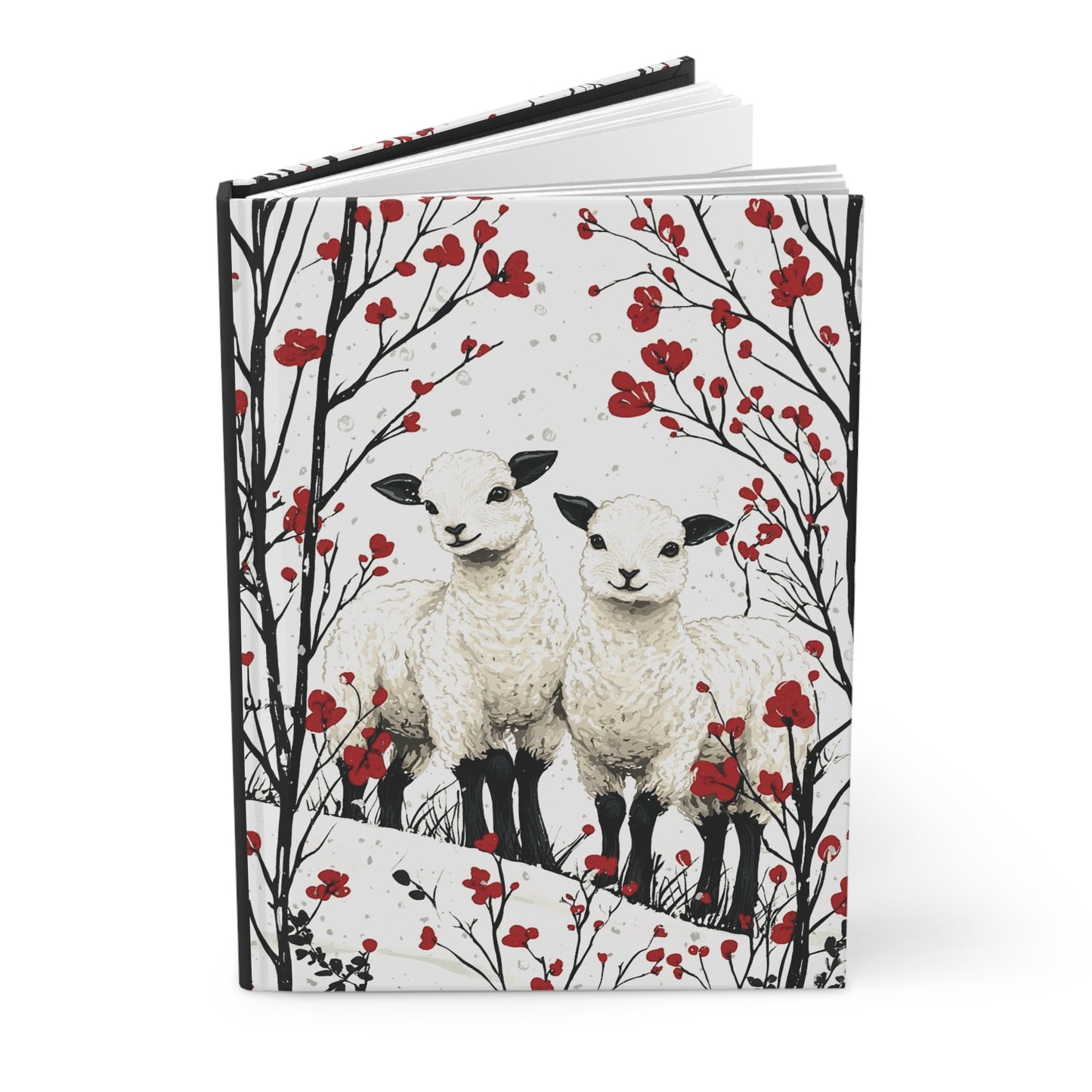 Imbolc Sheep Hardcover Journal
