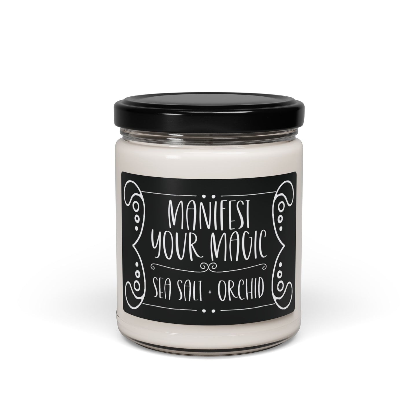 Witchy Candle "Manifest your magic" Scented and Unscented Options 9oz Soy Wax