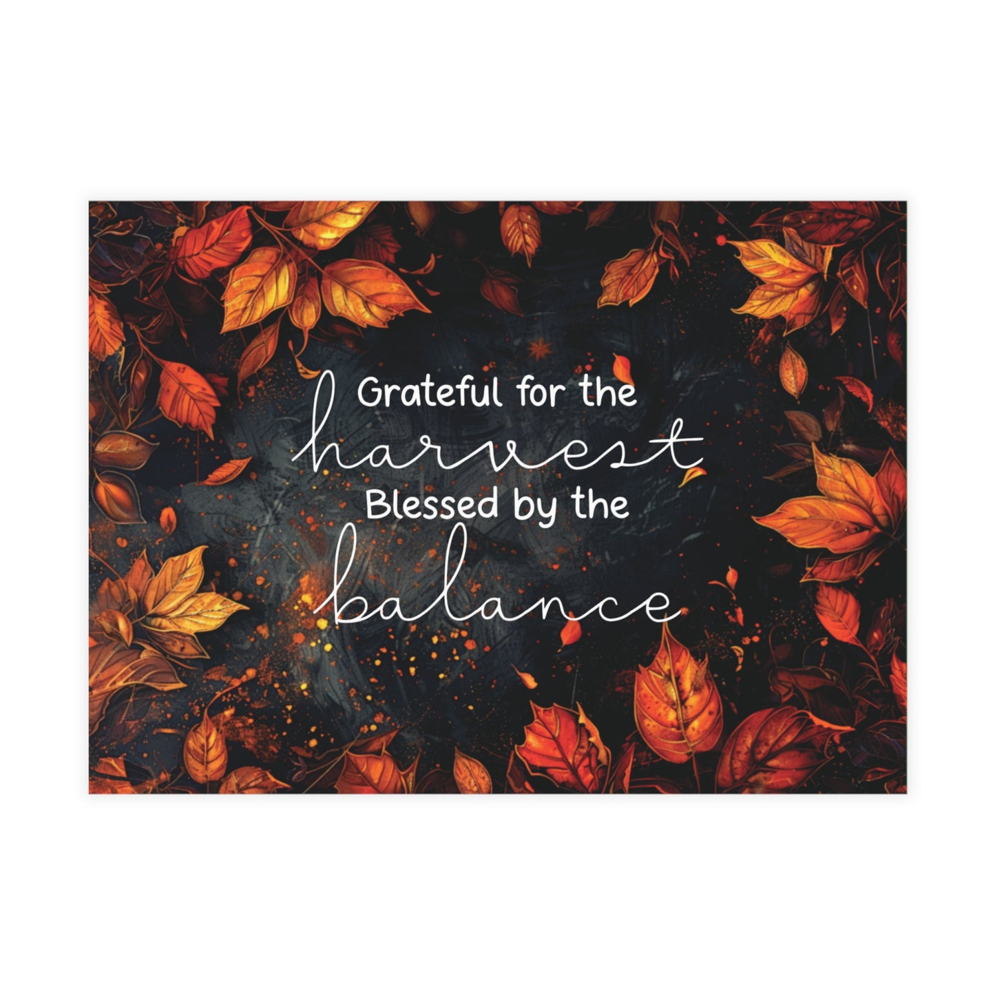 Grateful Holiday Postcard