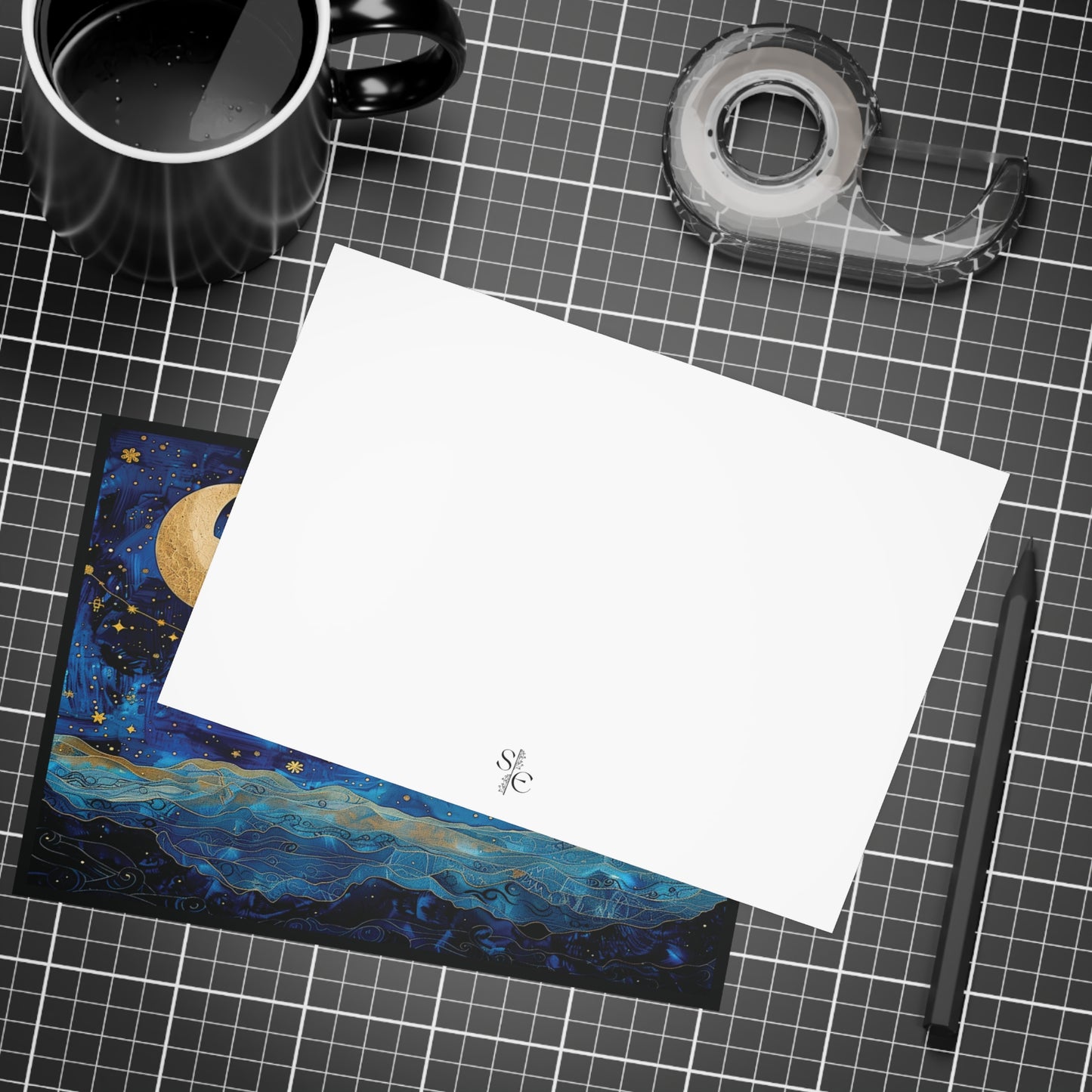 Lunar Cosmic Night Postcard Pack