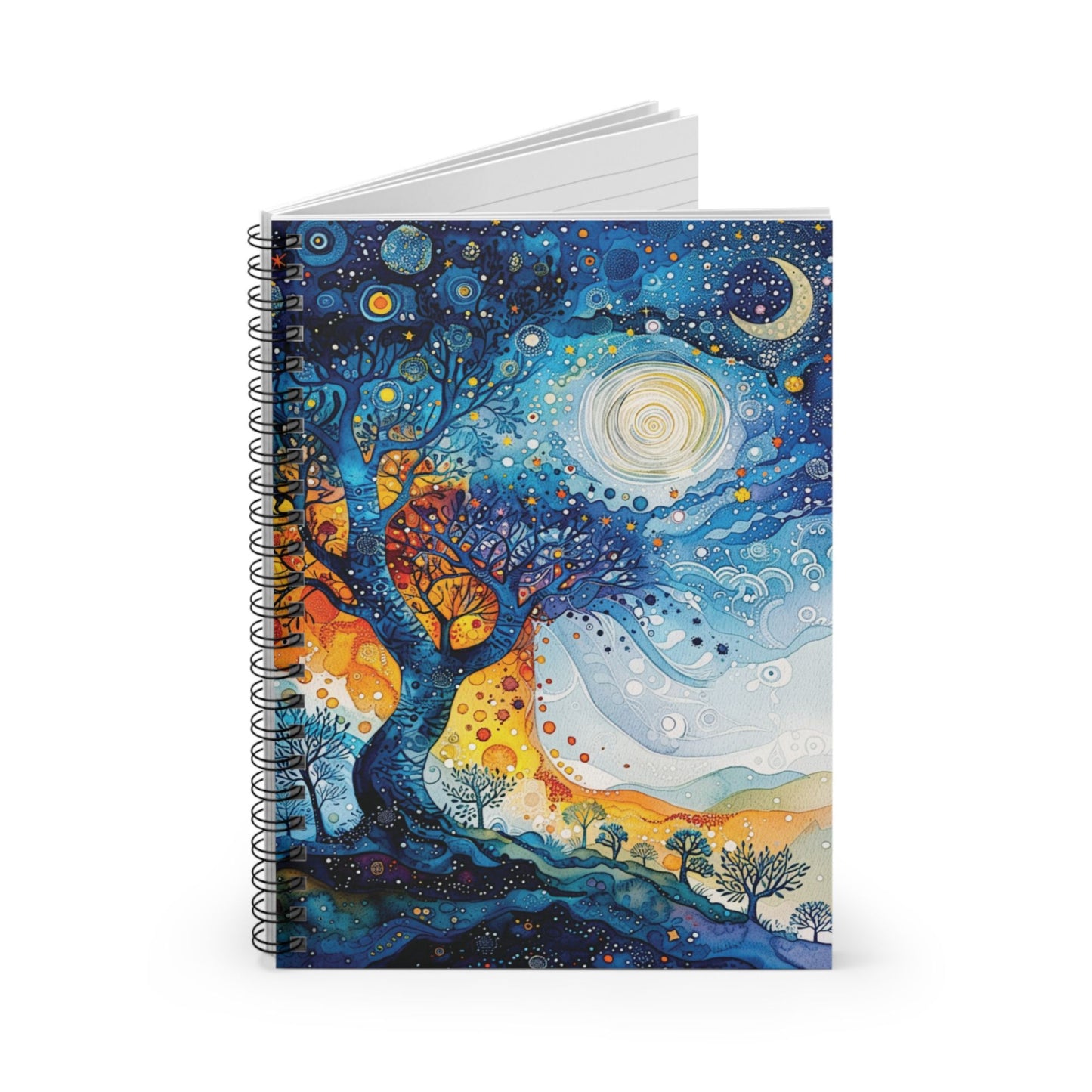 Whimsical Tree Spiralbound Notebook