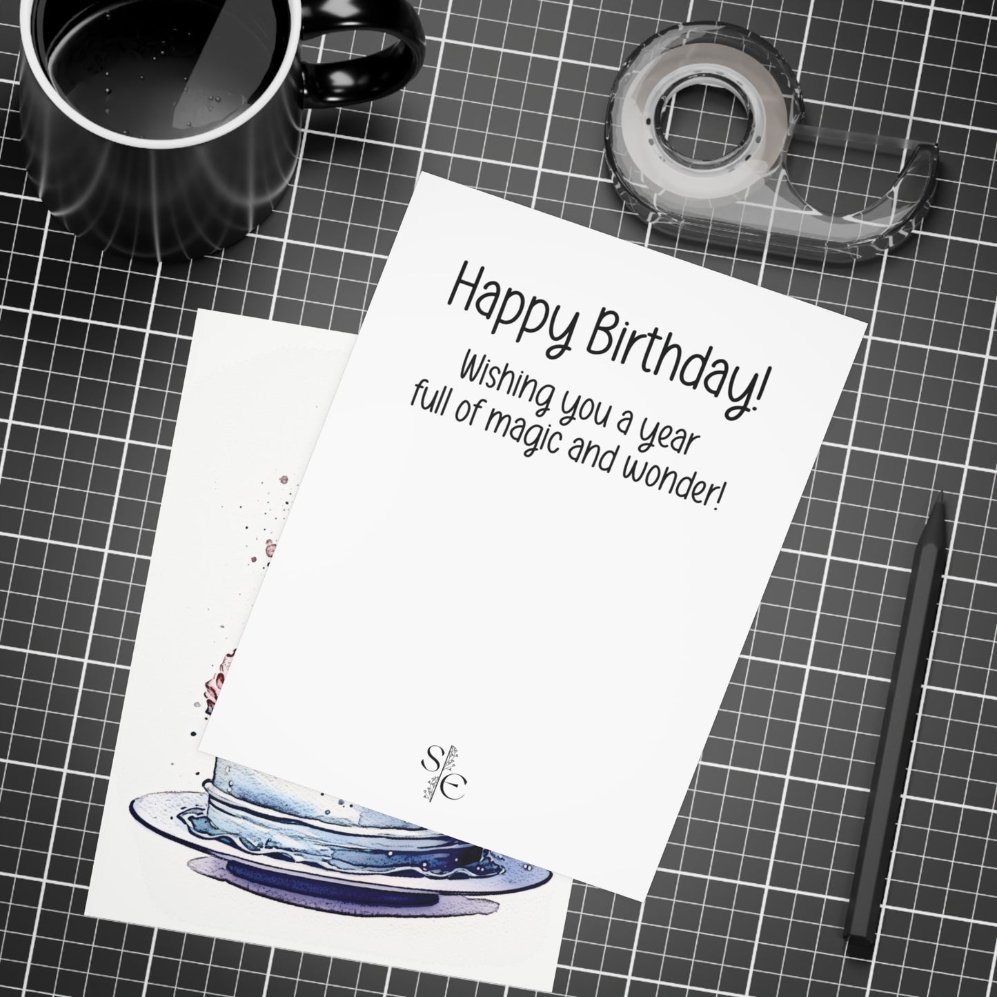 Magical Birthday Witchy Postcard Pack