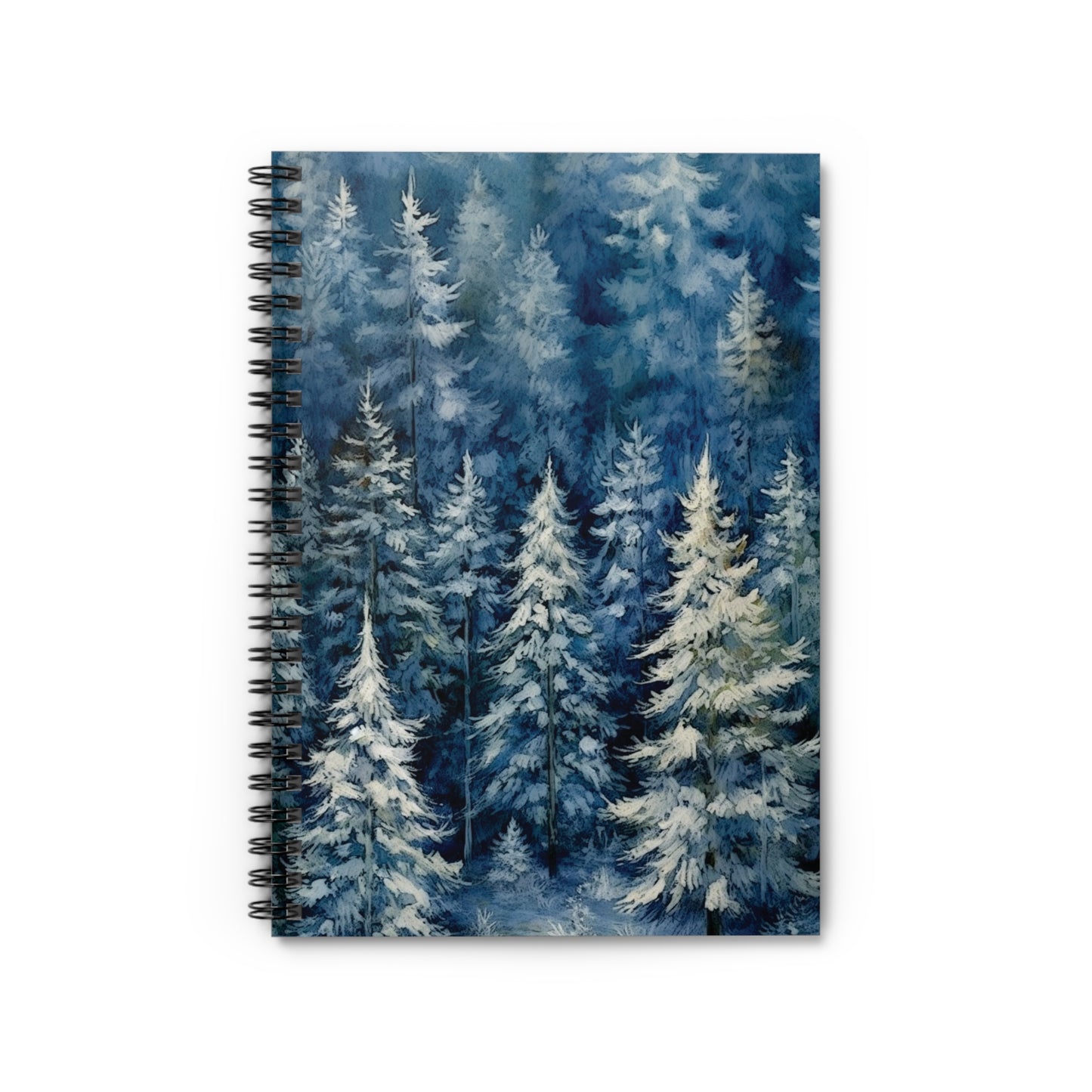 Winter Forest Spiralbound Notebook