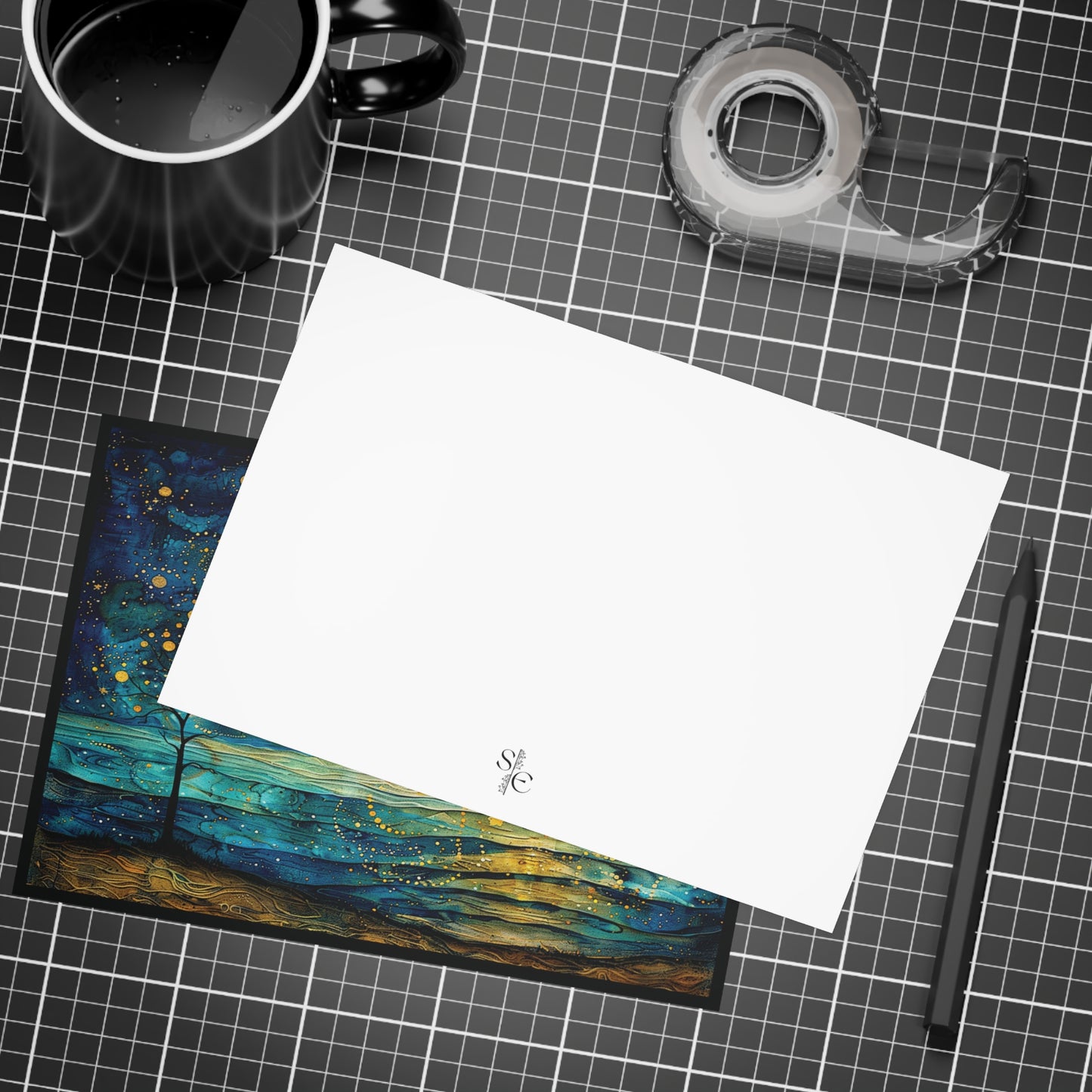 Whimsical Night View Postcard Pack