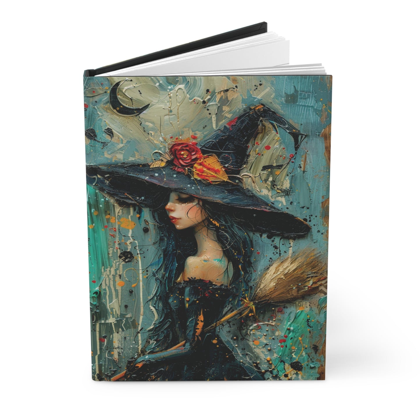 Witch Themed Hardcover Journal