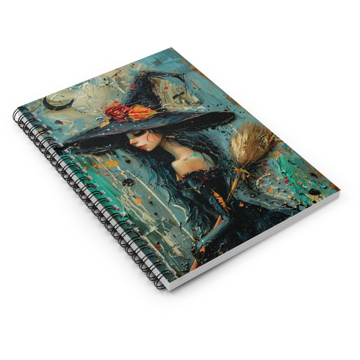 Witch Themed Spiralbound Notebook