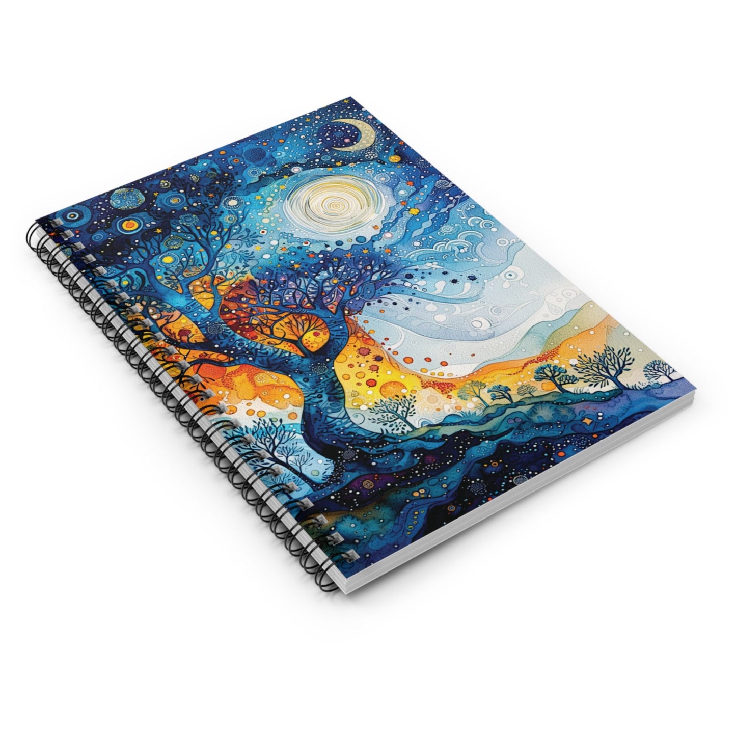 Whimsical Tree Spiralbound Notebook